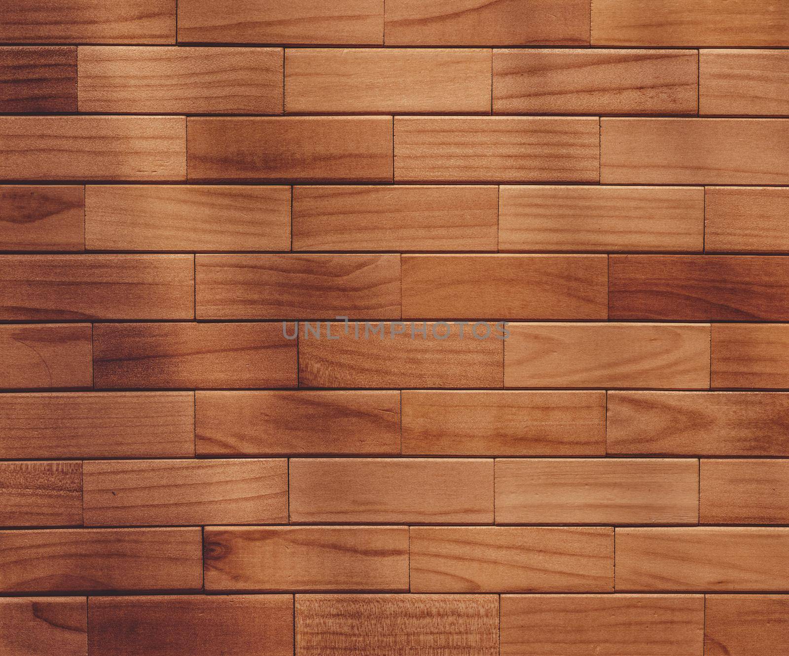 Wooden geometric texture from rectangle blocks