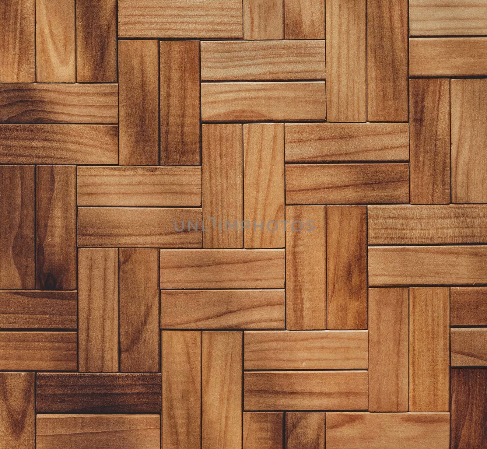 Wooden geometric background from rectangle blocks