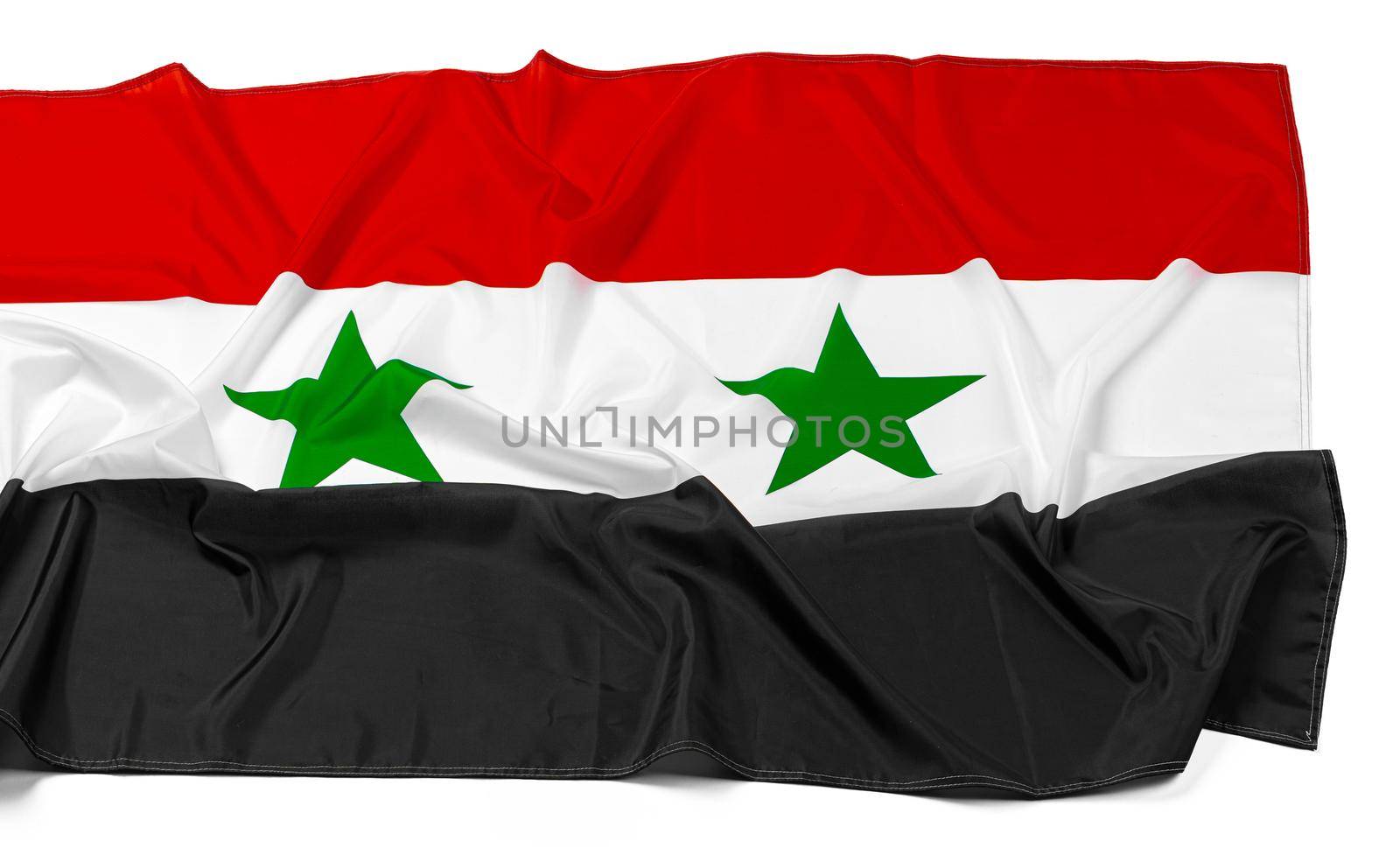 Photo of fabric Syria flag
