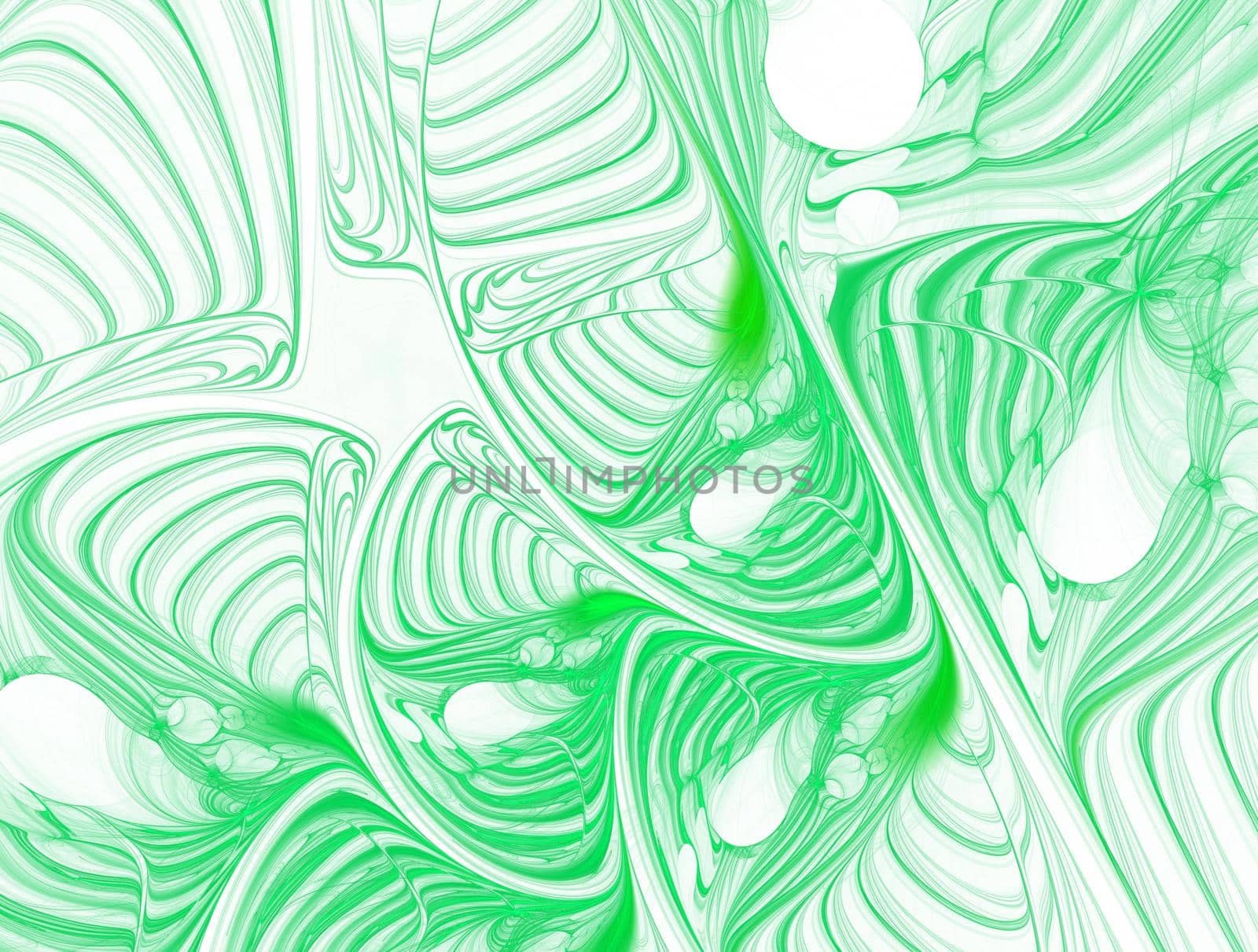 Imaginatory lush fractal texture image abstract background