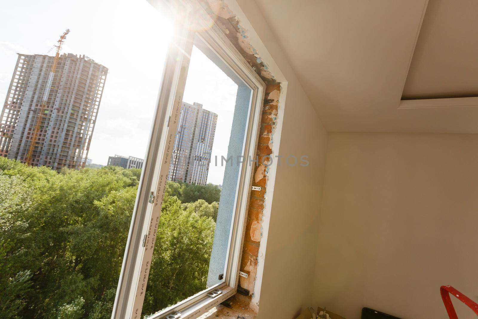 just installed a new window without foam
