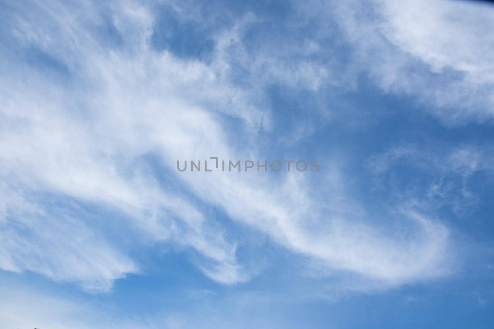 Blue sky background and clouds