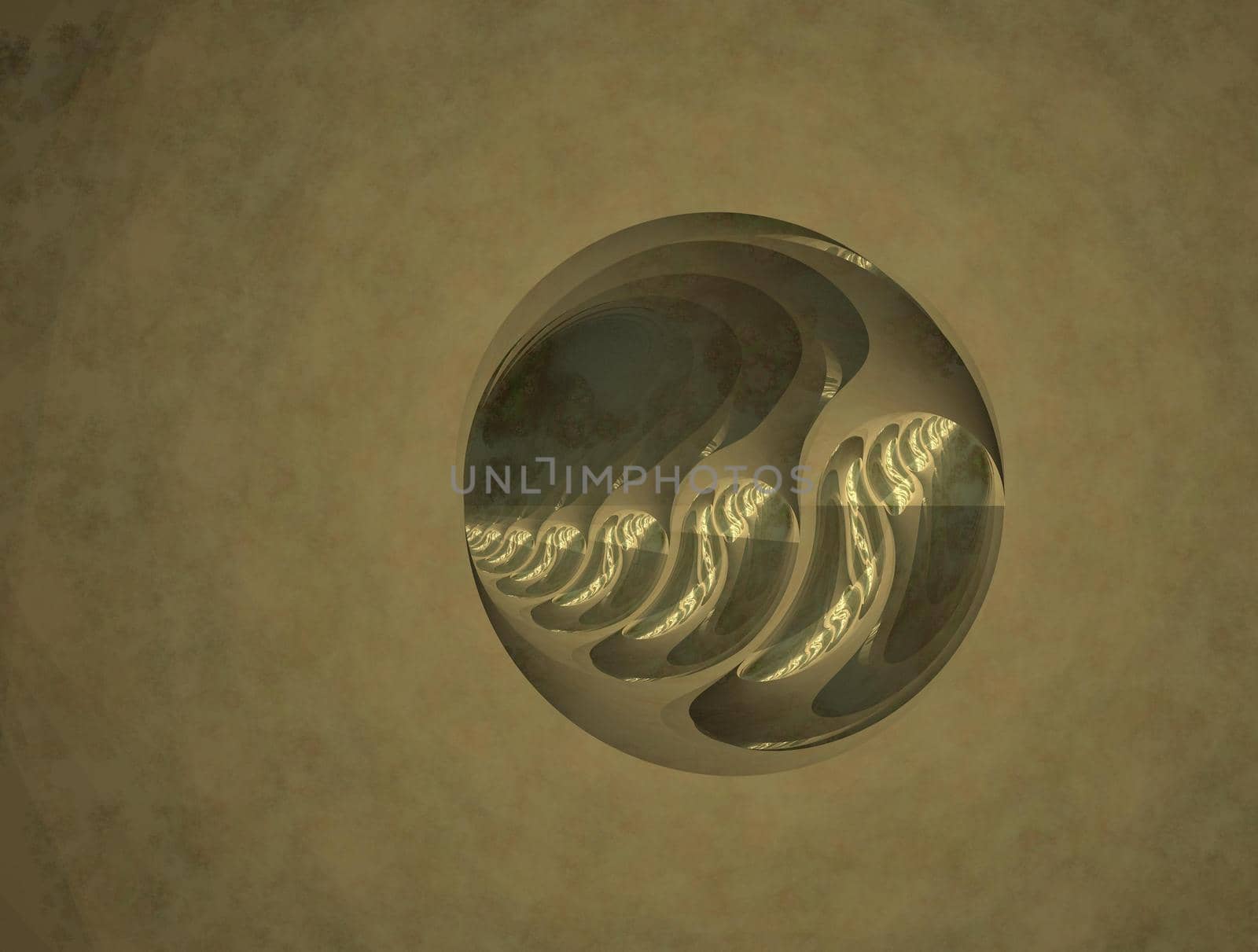 Imaginatory lush fractal texture image abstract background