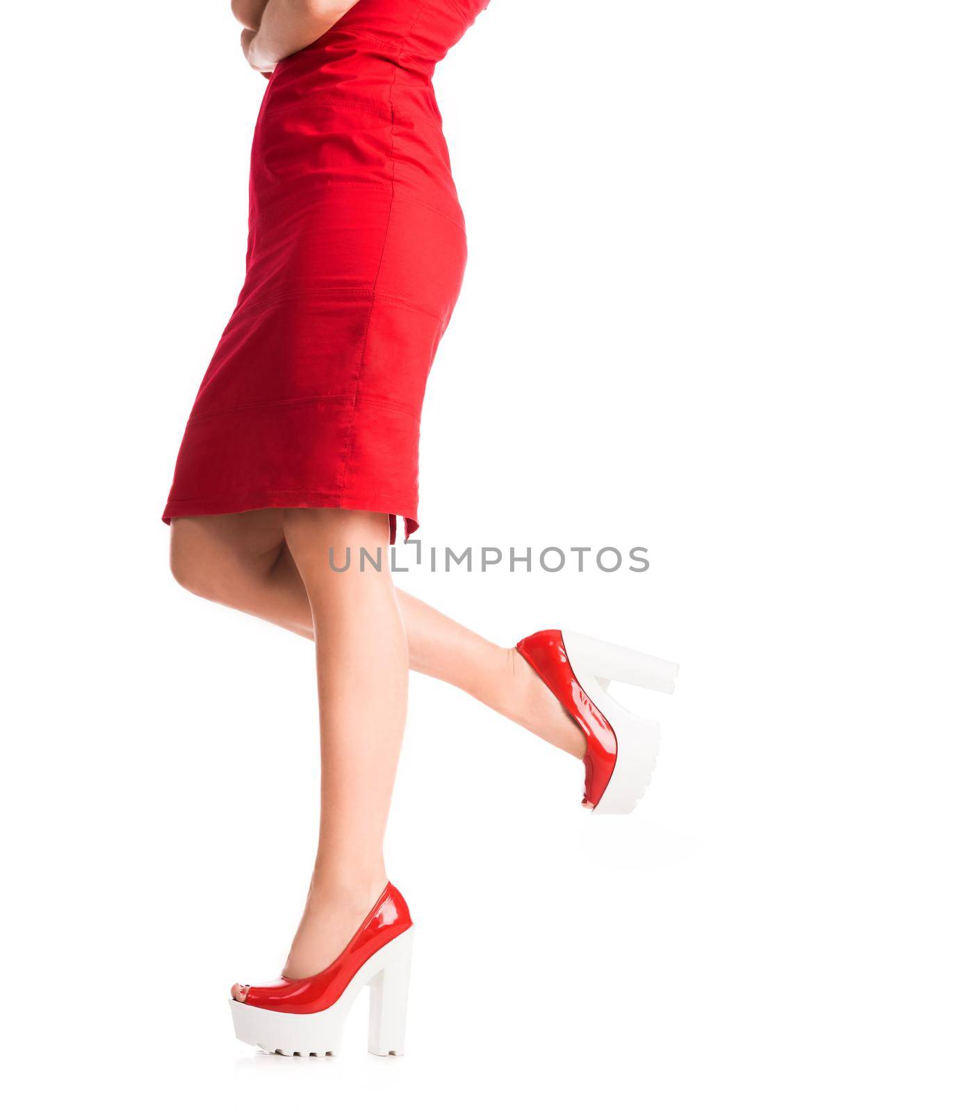 girl legs on heels by GekaSkr