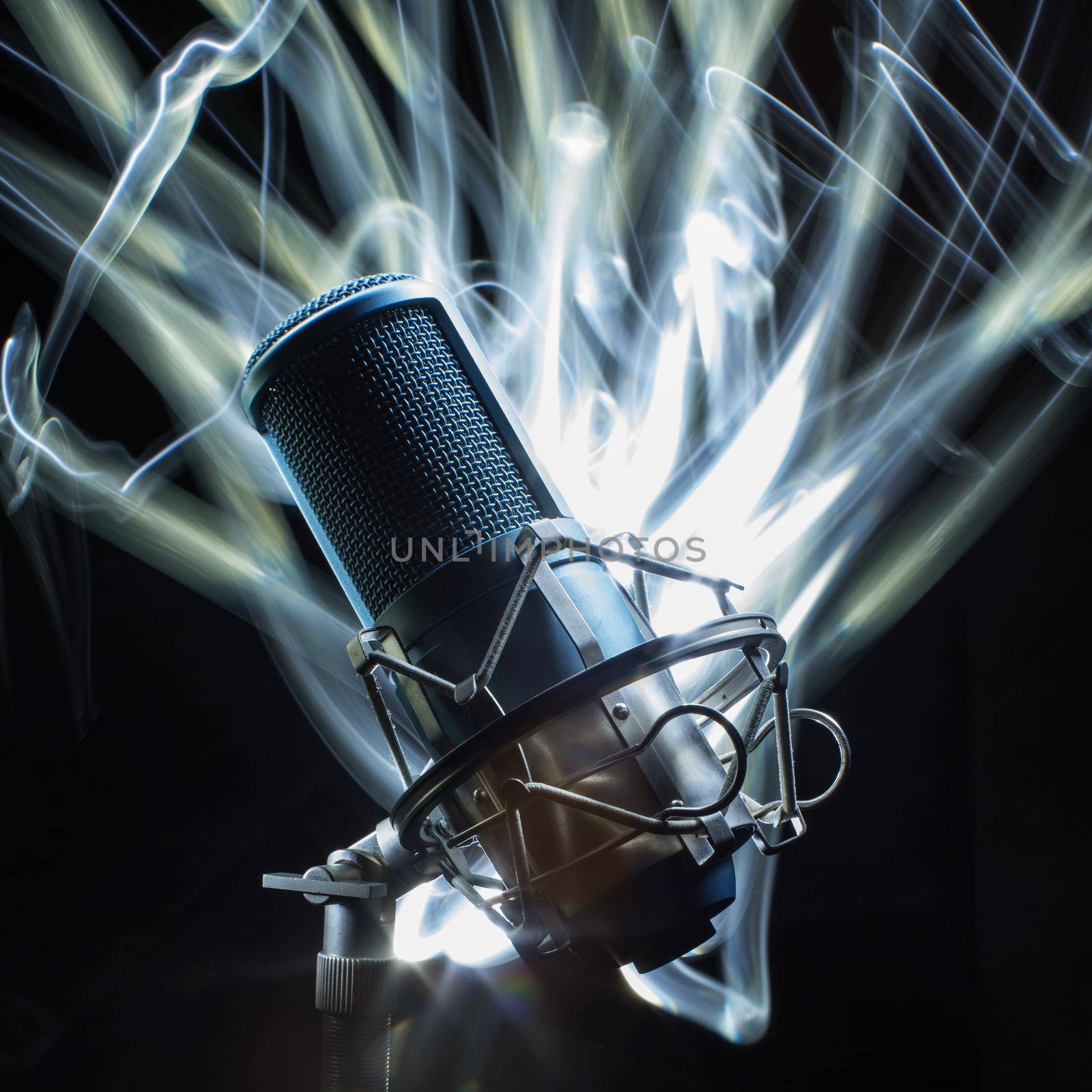 Professional studio microphone. by zartarn