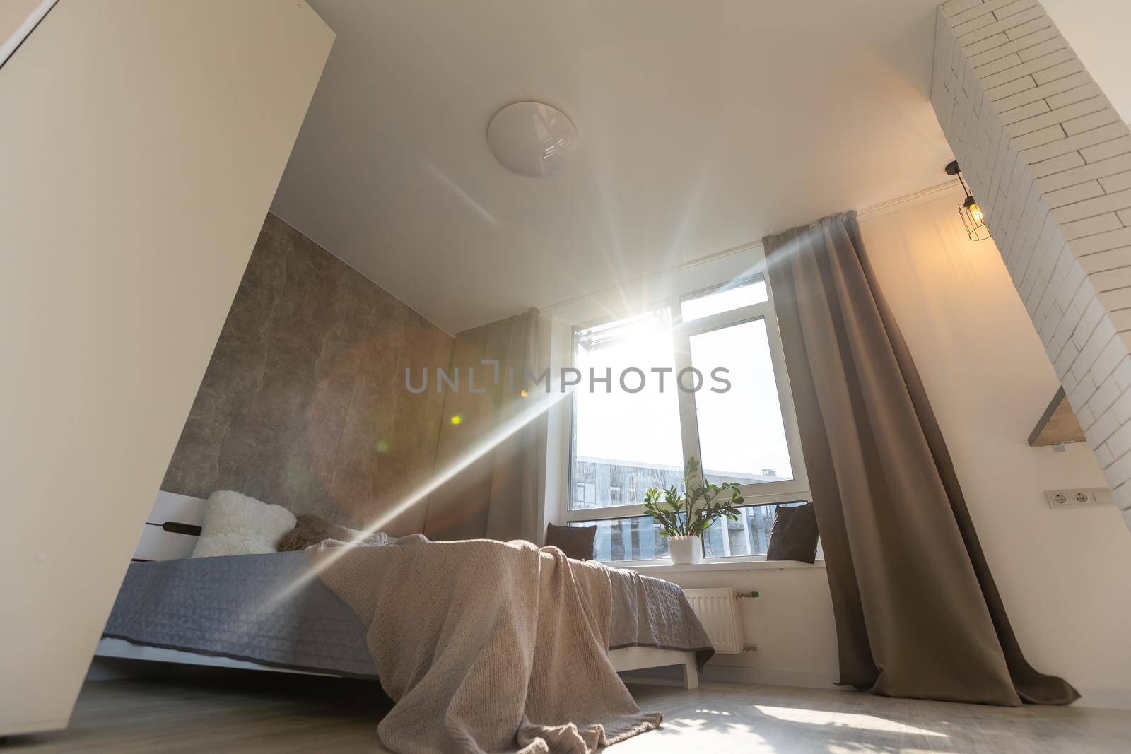 Interior design: Big modern Bedroom