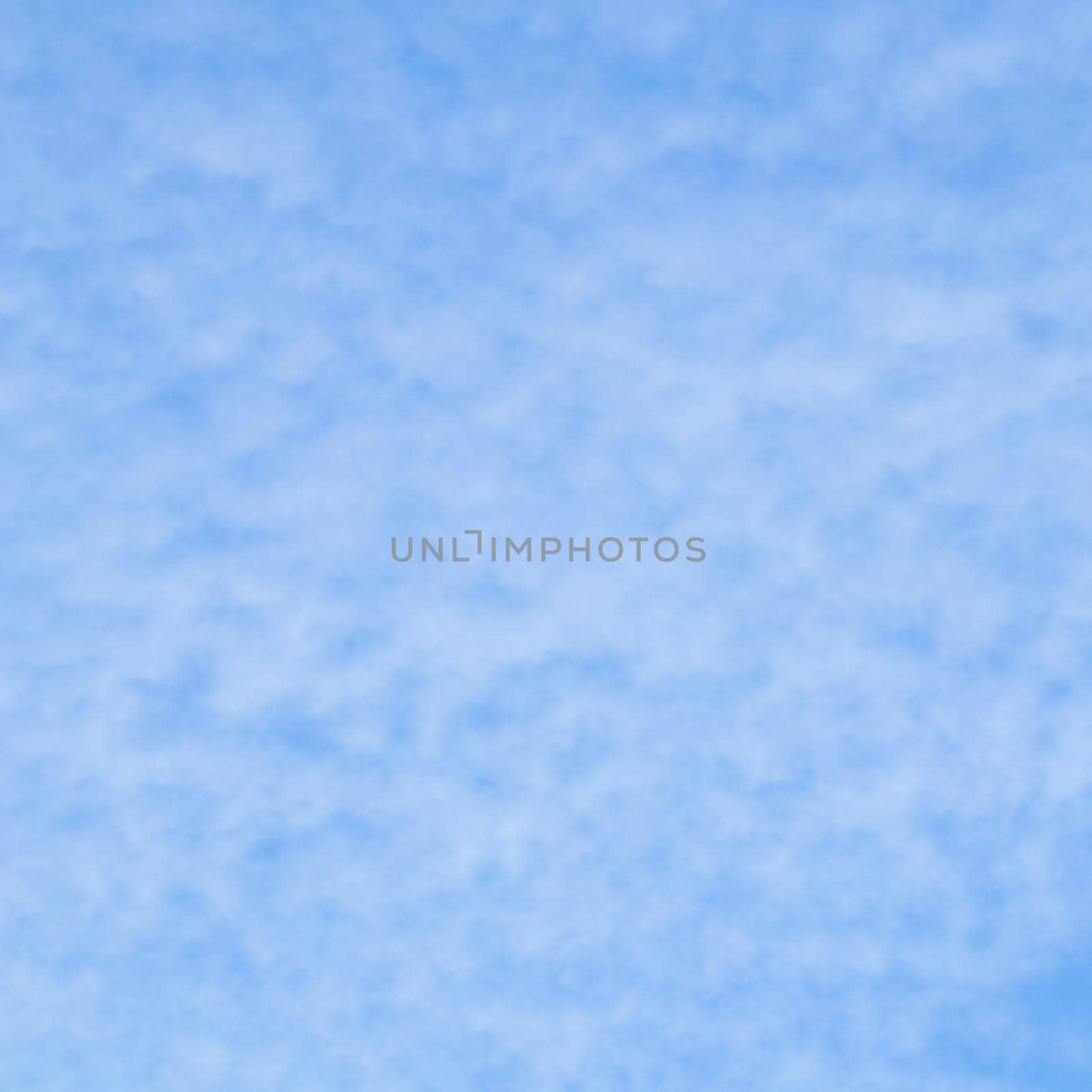 Background of blue sky with white clouds.