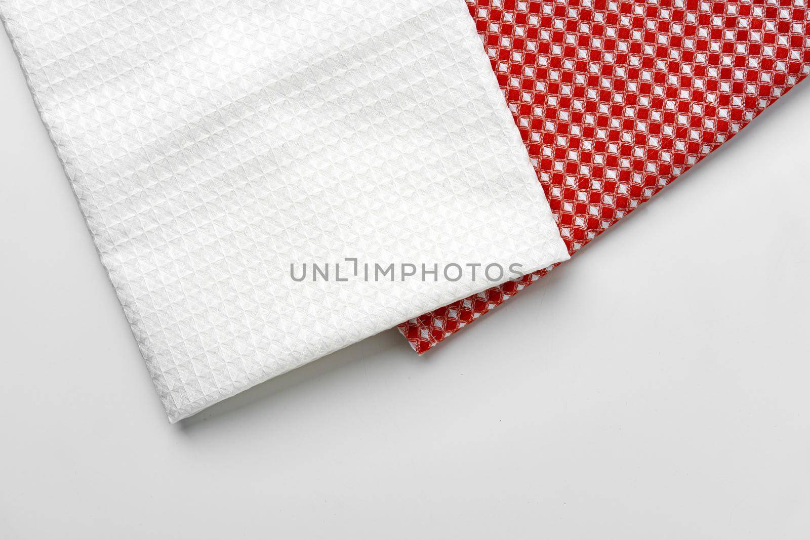 kitchen cloth (napkin) isolated on white background