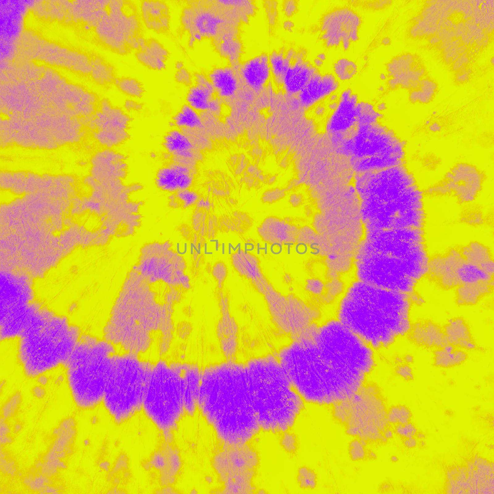 Bright Geometric Tye Dye. Yellow Watercolor Roll. Pink Hippie Background. Orange Psychedelic Shirt. Dyed Textile. Geometric Tie Dye. Bright Watercolor Print. Circular Spiral. Geometric Tye Die.