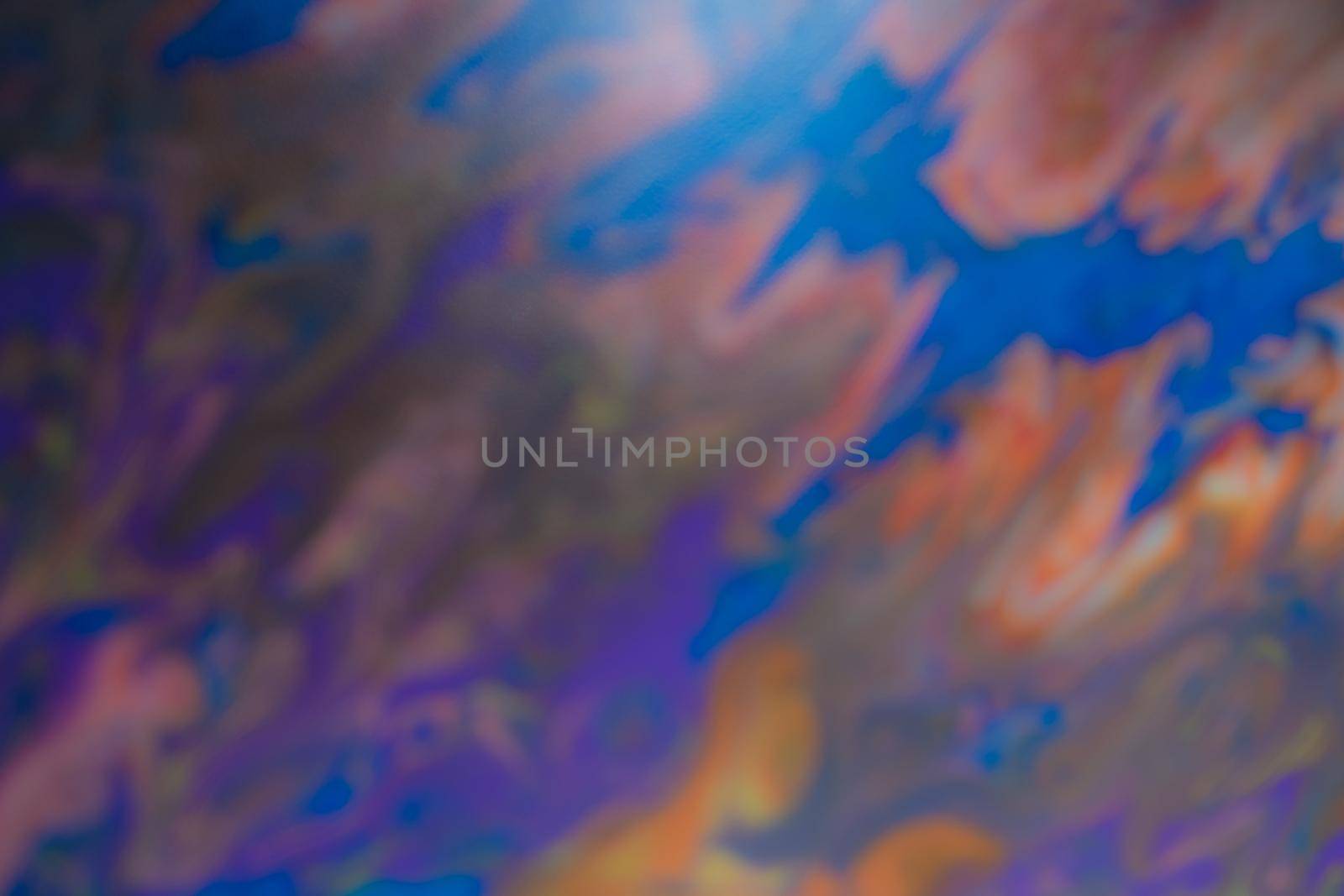 Blurred Abstract texture of liquid acrylic art. Part of image for background