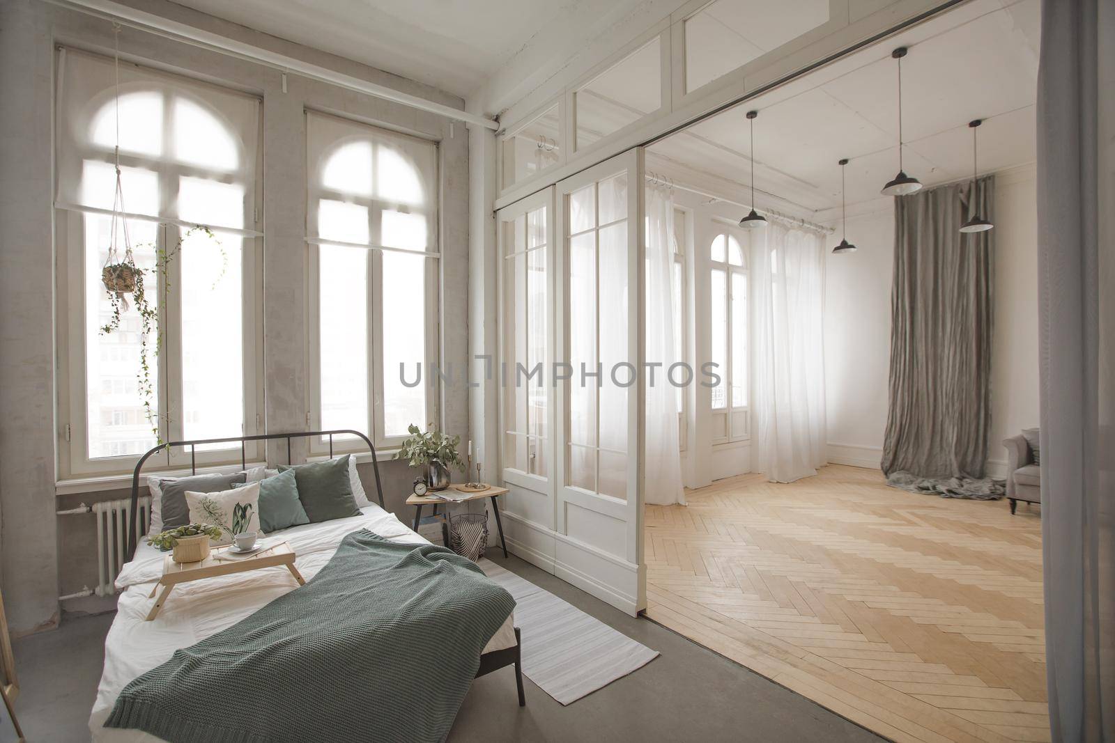 Modern flat with interesting interior by Demkat