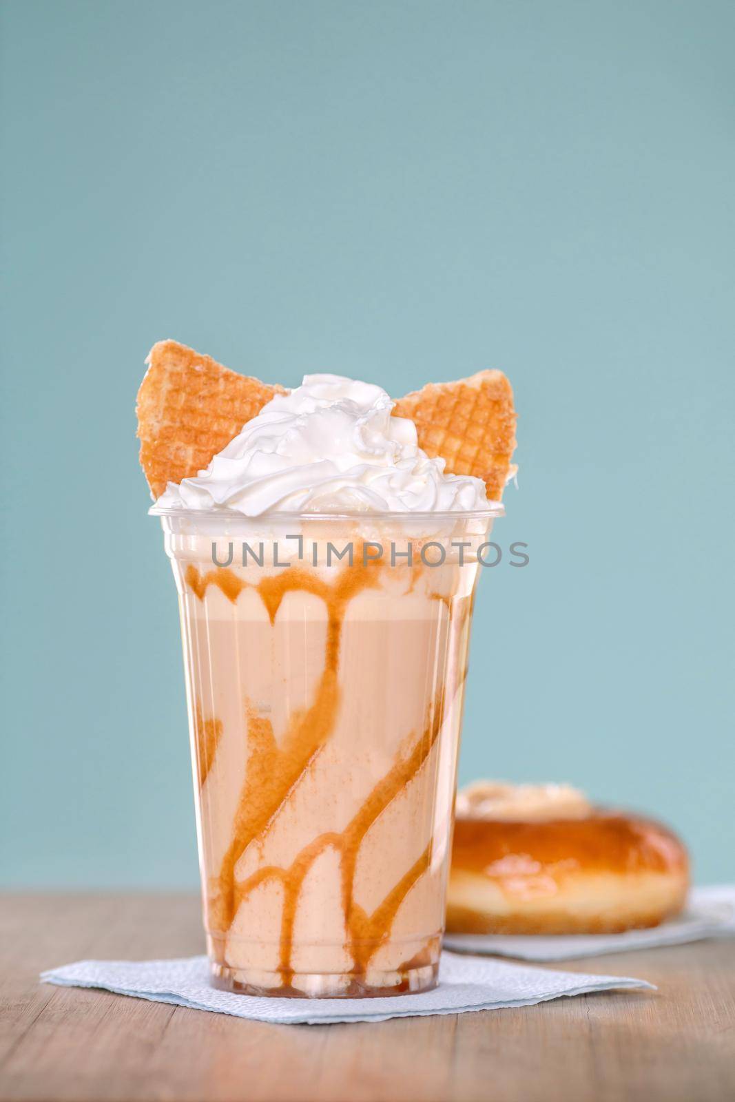 Milkshake with whipped cream by Demkat