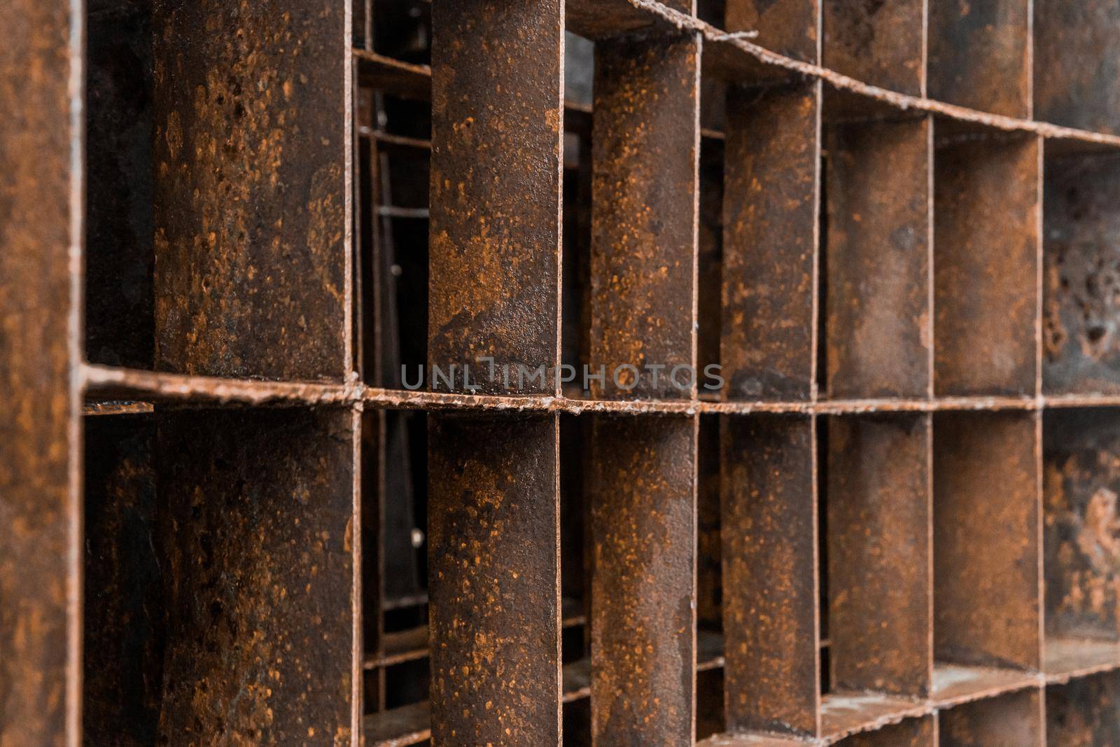 Old rusty and dirty iron or metal structures and materials by AYDO8