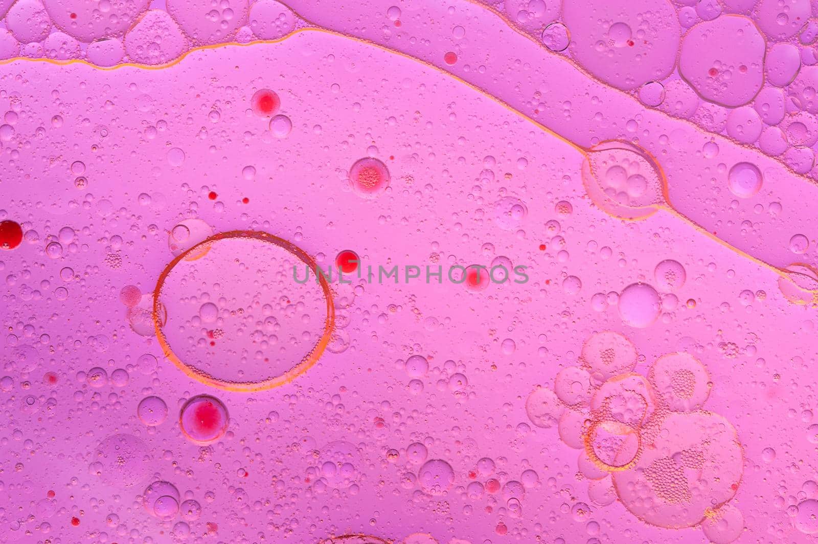 Colourful oil ink bubbles and drops. Abstract template mixed texture background. Wallpaper pattern. by bashta