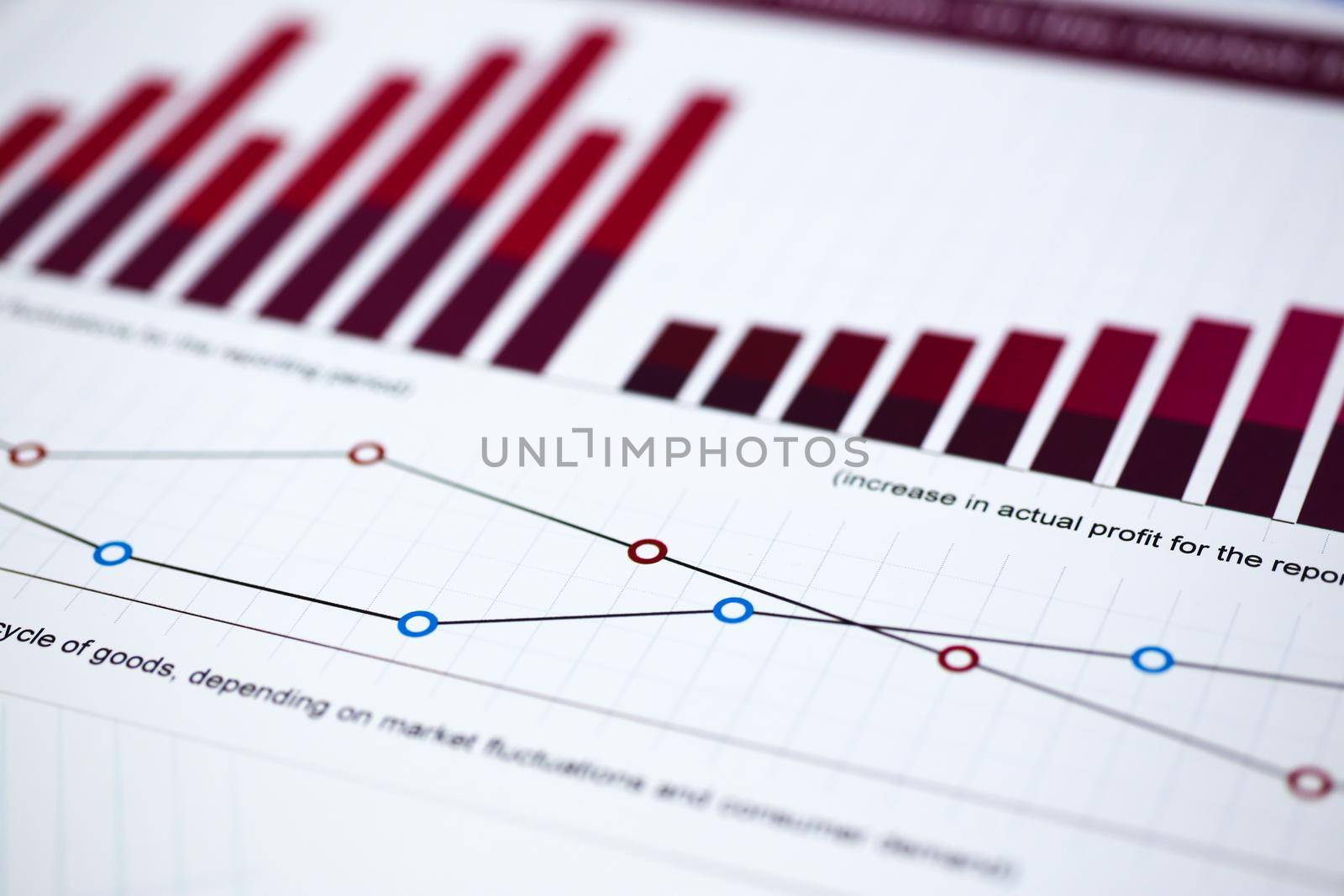 Financial statistics documents on clipboard pad at office table closeup. Internal Revenue Service inspector sum check, irs investigation, exchange market, earnings, savings, loan and credit concept