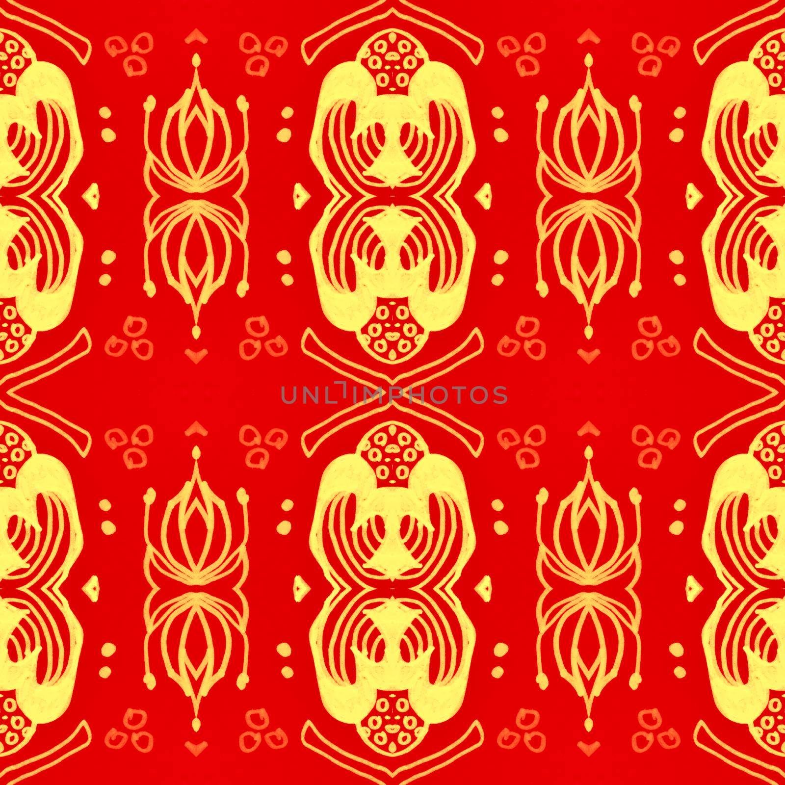 Oriental texture chinese. Art japanese background. Abstract asian style. Seamless chinese pattern. Vintage hand drawn geometric wallpaper. New year floral ethnic ornament. Red chinese pattern.