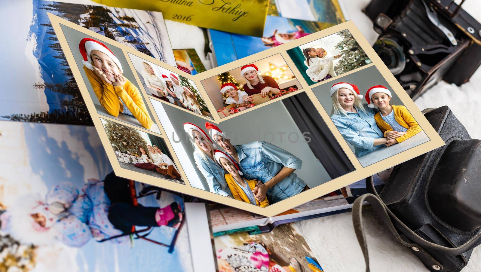 photo book with christmas photos by Andelov13