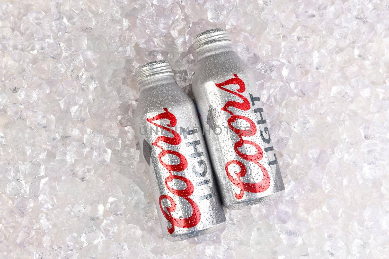 Two Coors Light Aluminum Pint Bottles by sCukrov