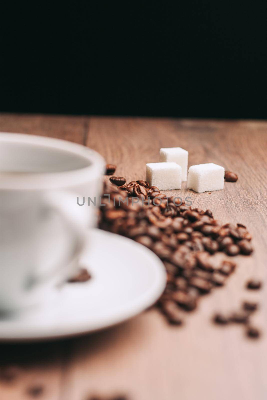 coffee beans gourmet latte pictures view from above by Vichizh