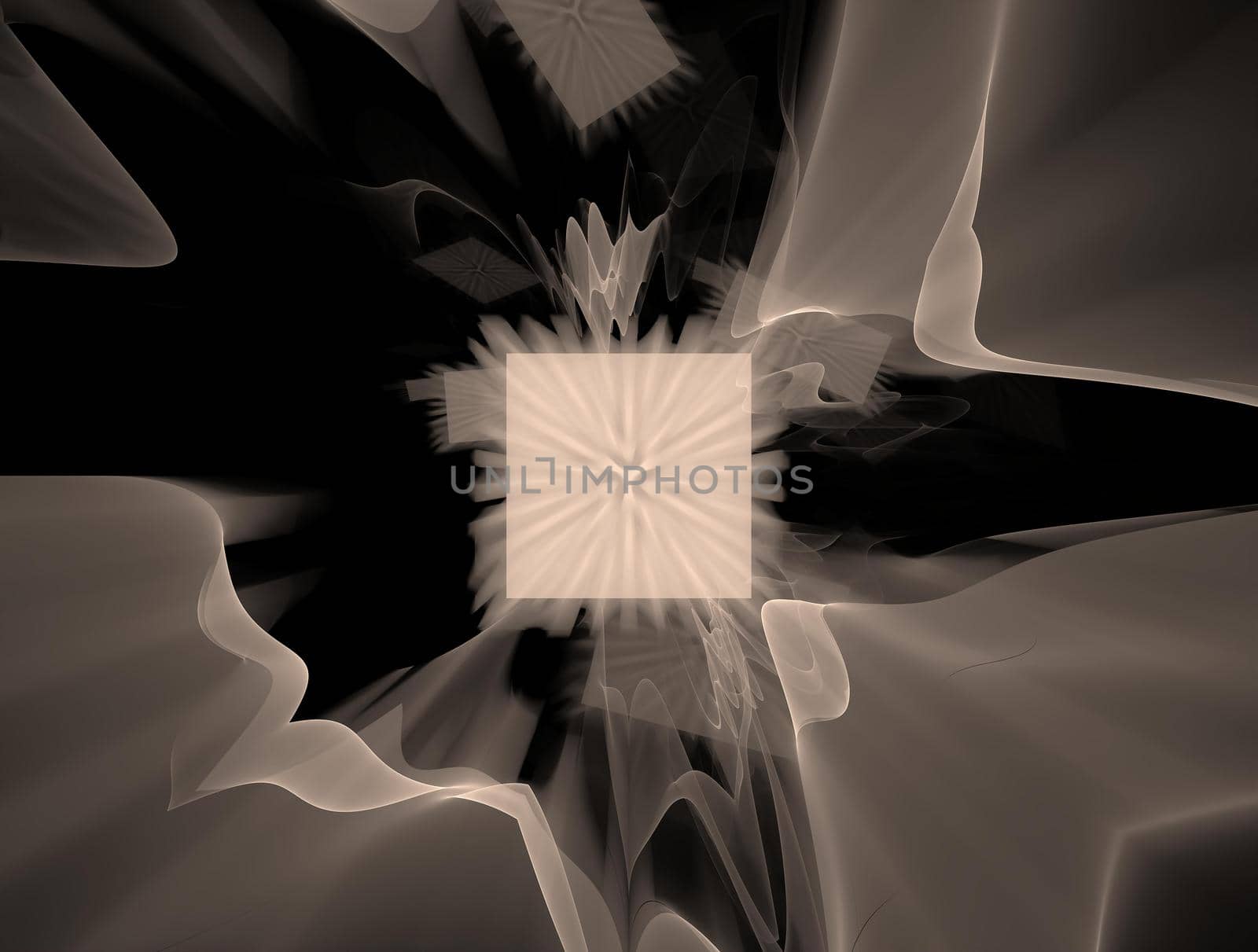 Imaginatory lush fractal texture image abstract background