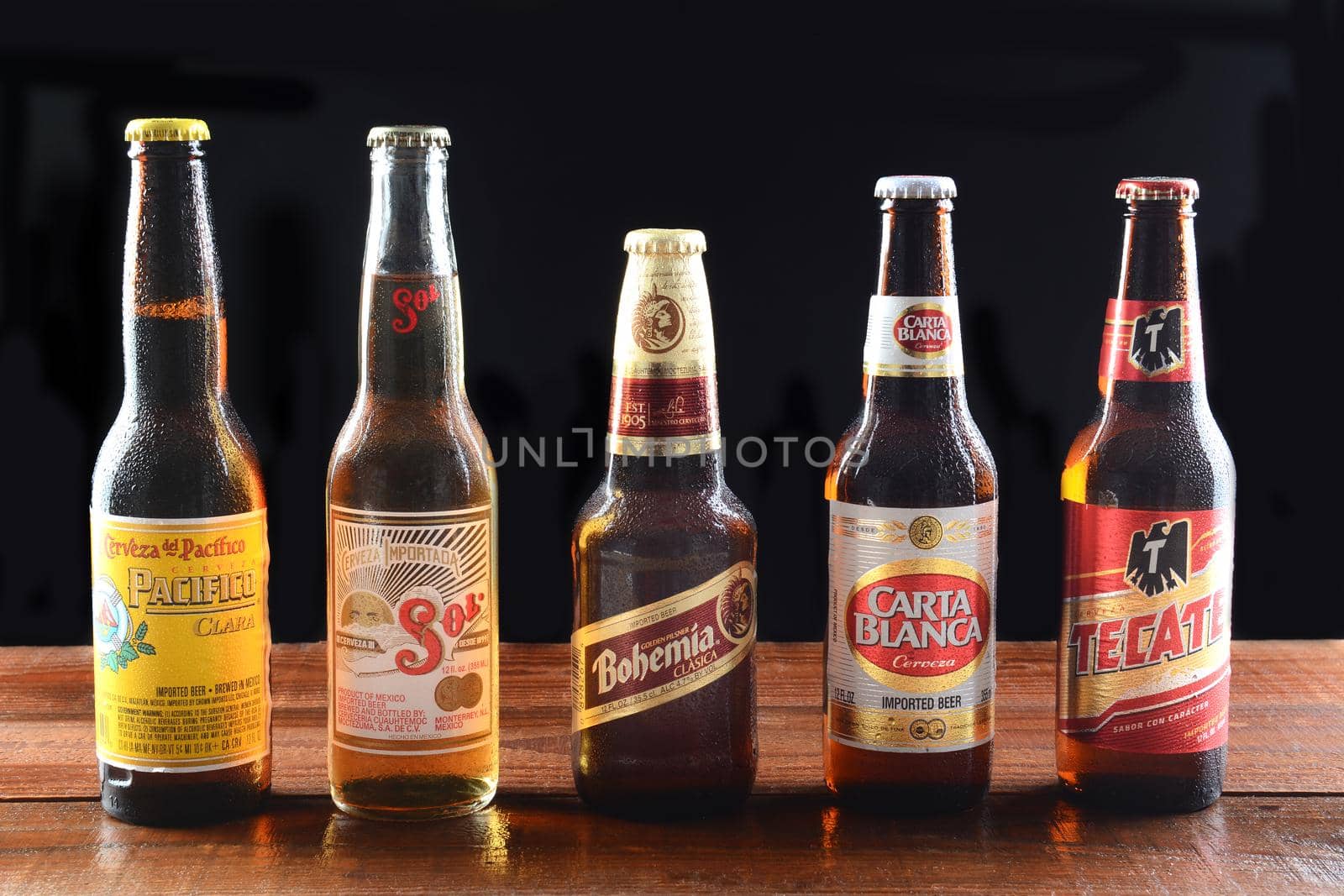 Mexican Beers on Wet Bar by sCukrov