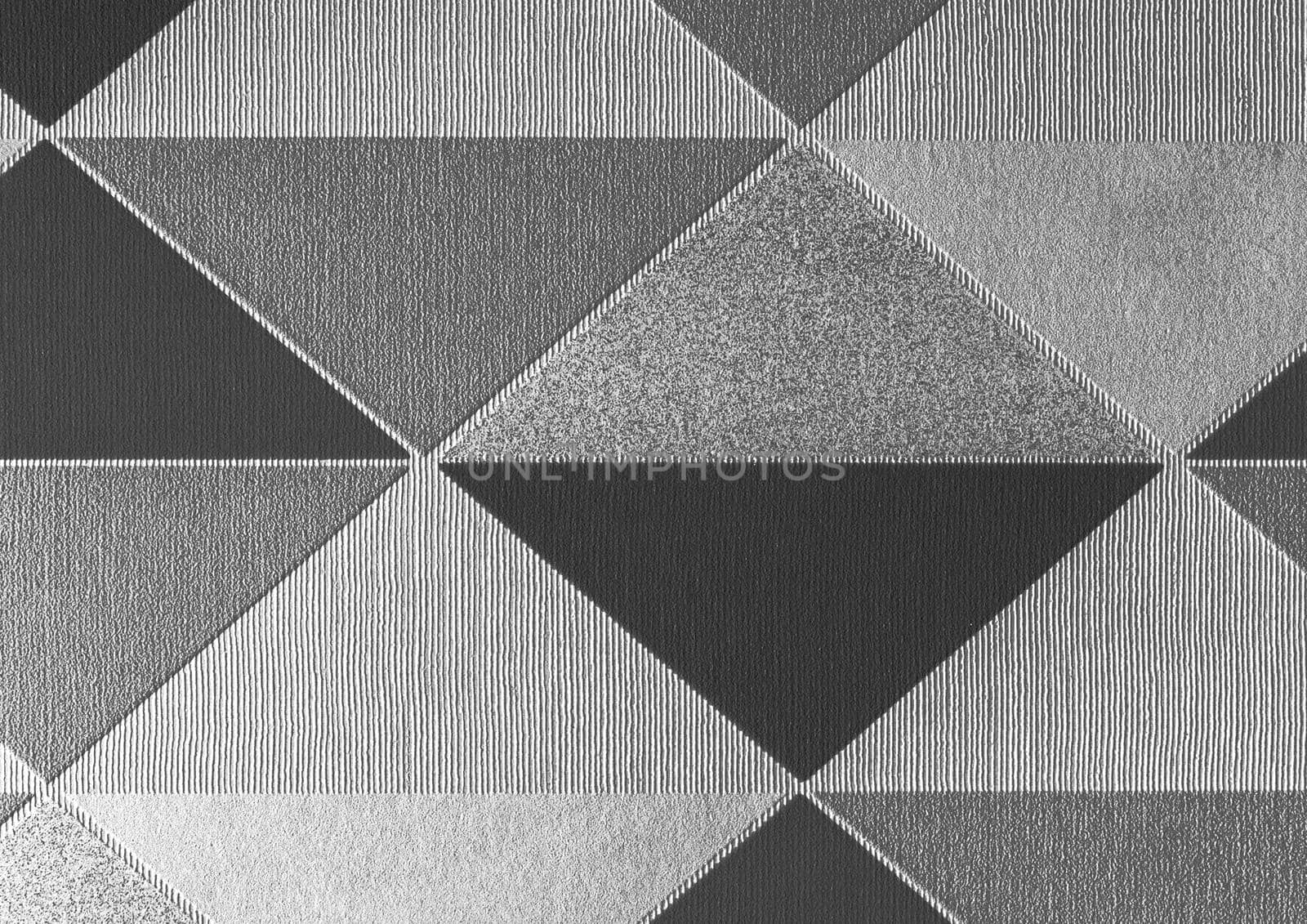 Wallpaper dark grey with abstract geometric pattern pyramid design background by AYDO8