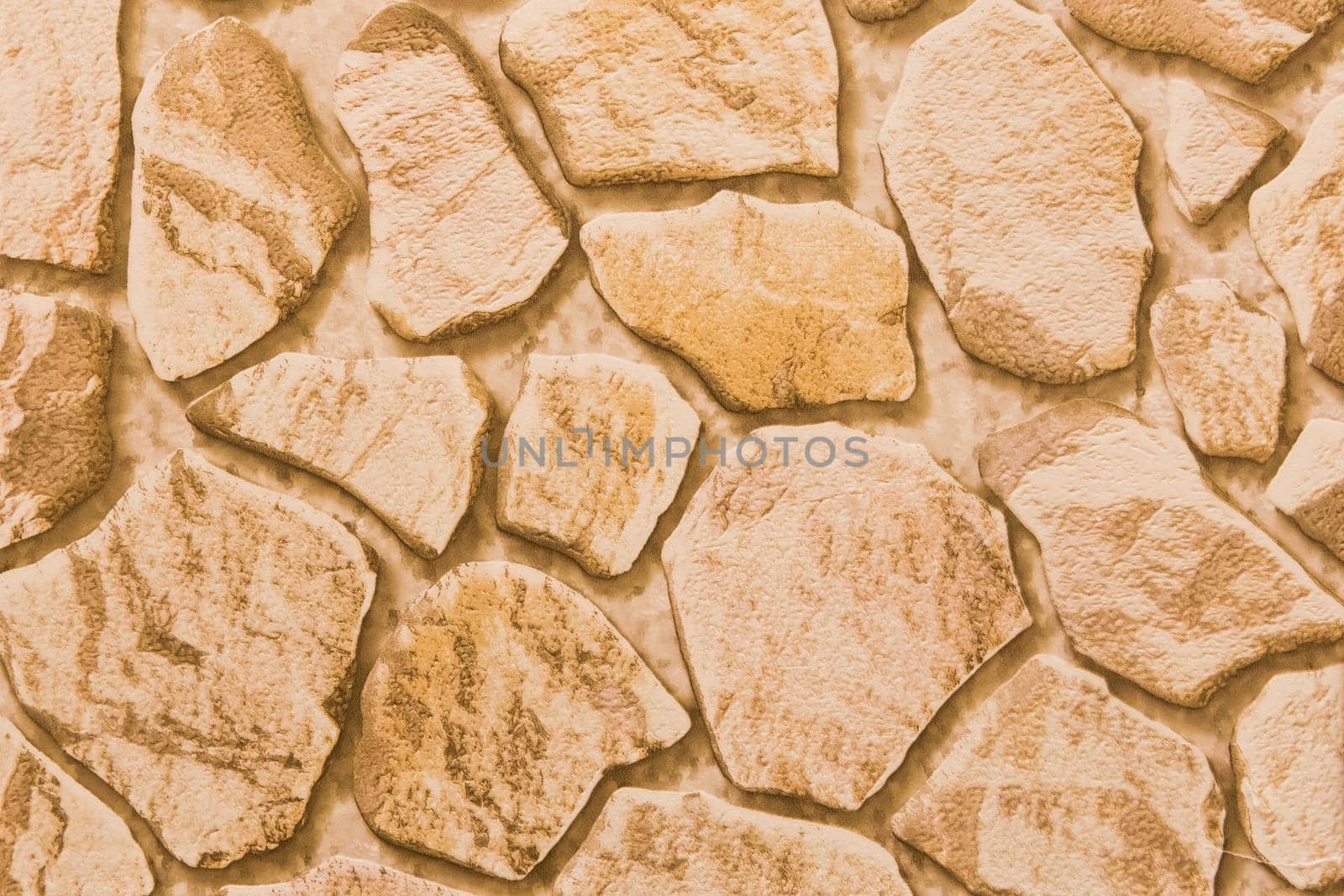 Sand orange wallpaper texture with abstract stone pattern background.