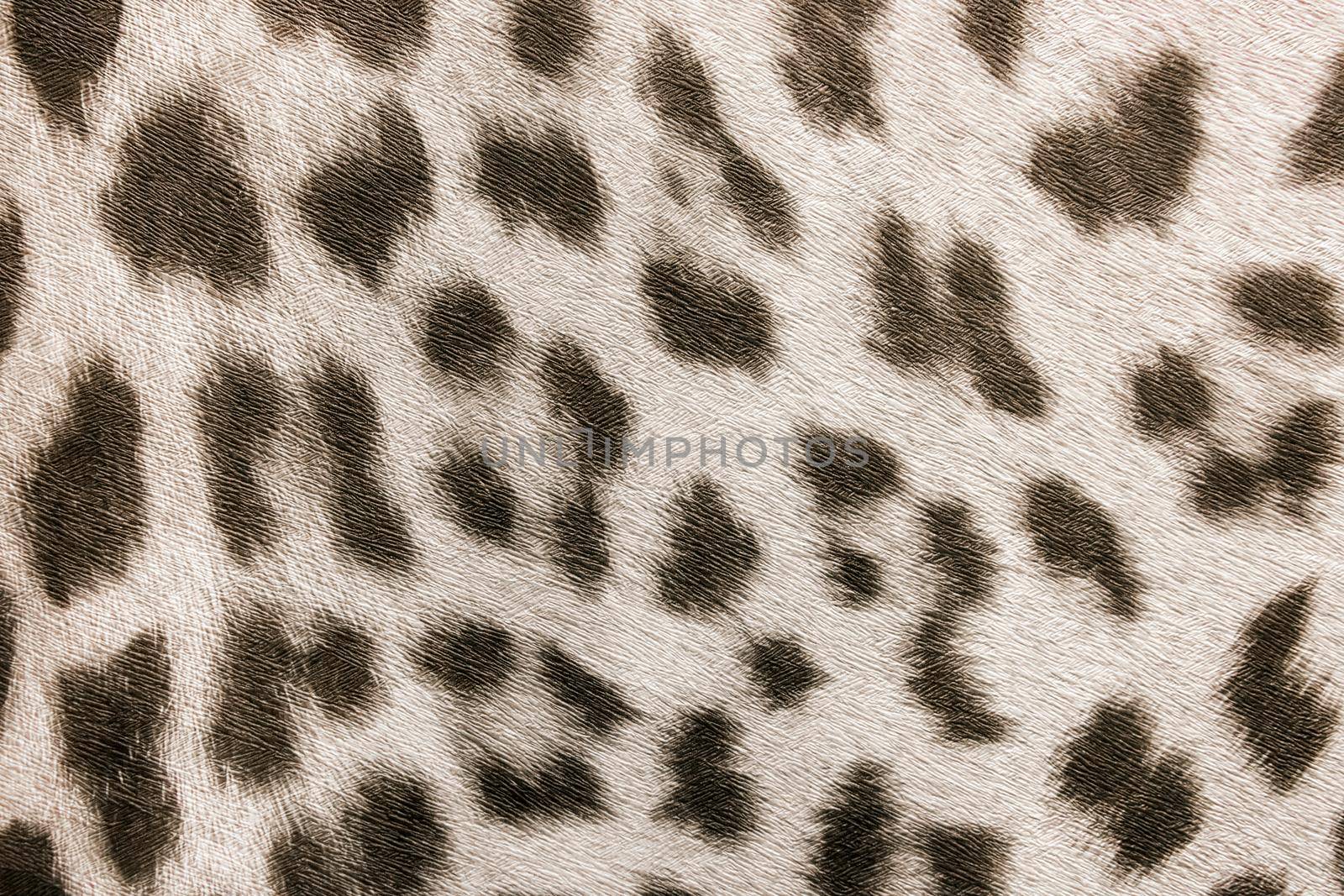 Wallpaper light spots with abstract leopard pattern, seamless paper texture wild animals background.