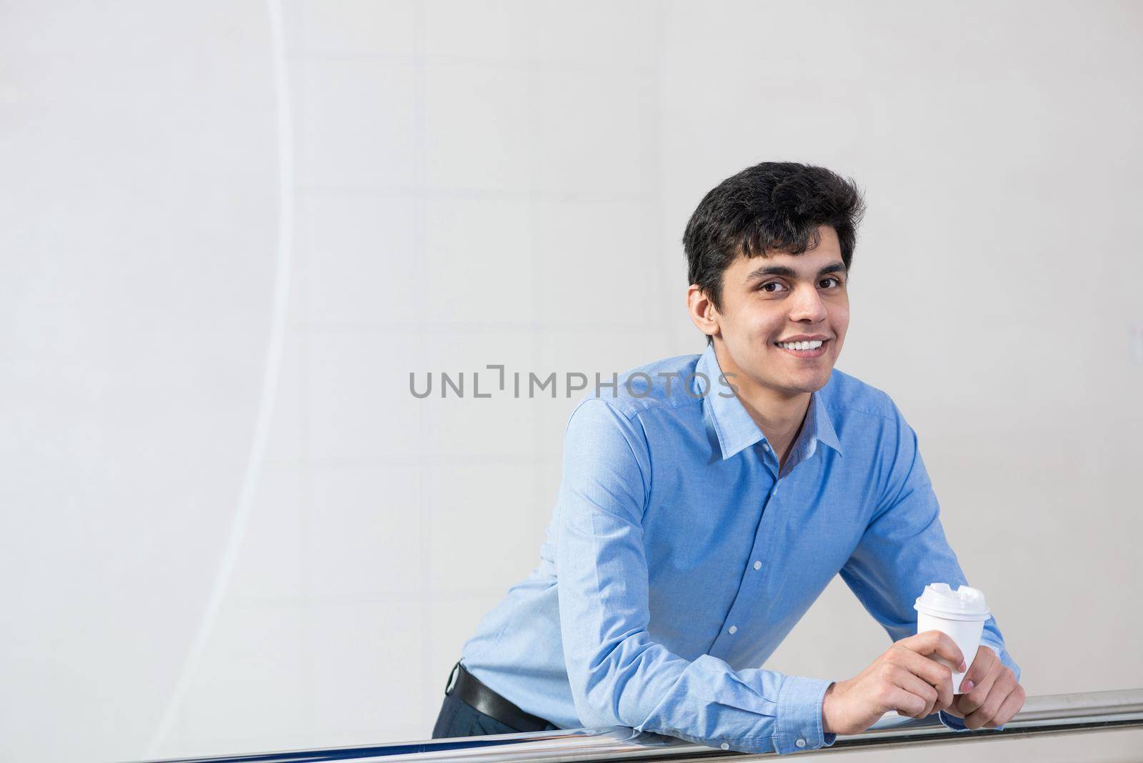 close-up portrait of a successful businessman