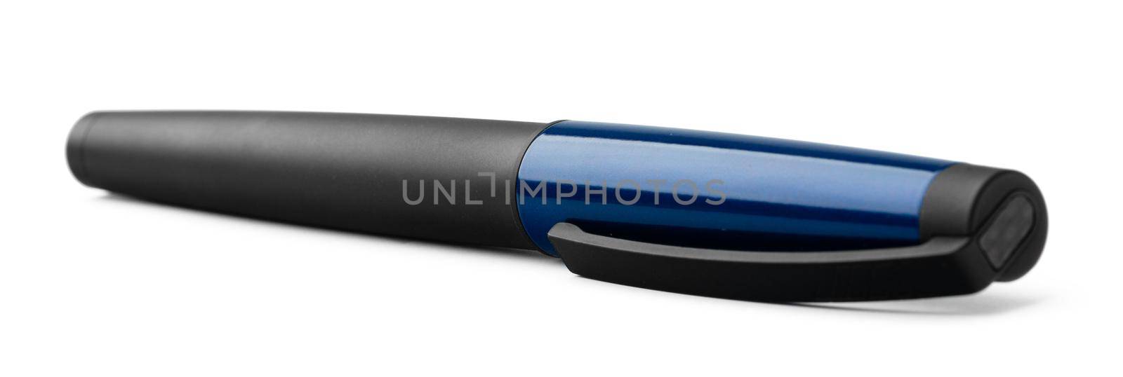 pen isolated on a white background, close up by Fabrikasimf