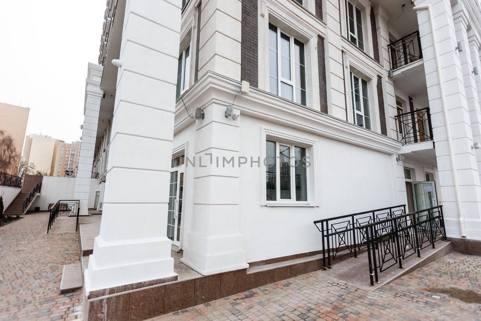 Modern, Luxury Apartment, new building facade