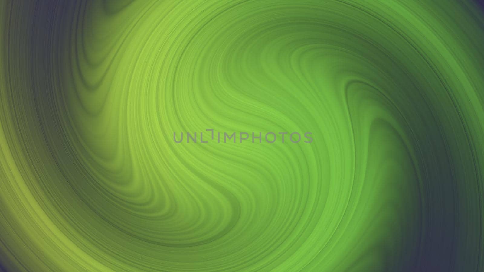 Green twirl turbulent abstract background by cloudyew