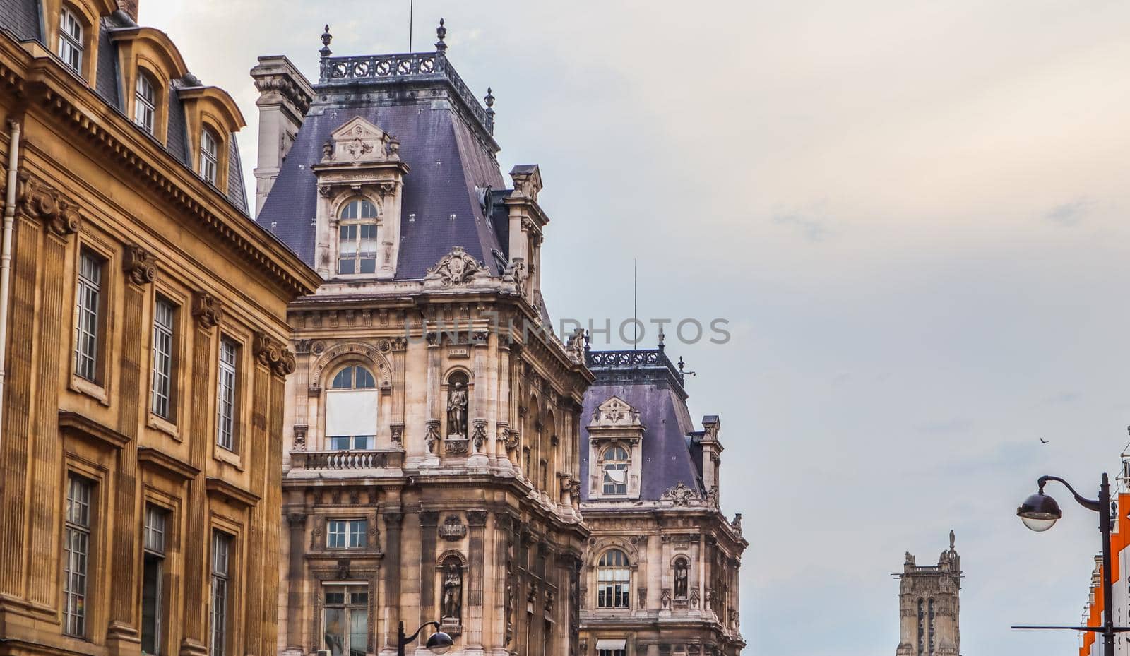 Historical buildings of Paris France