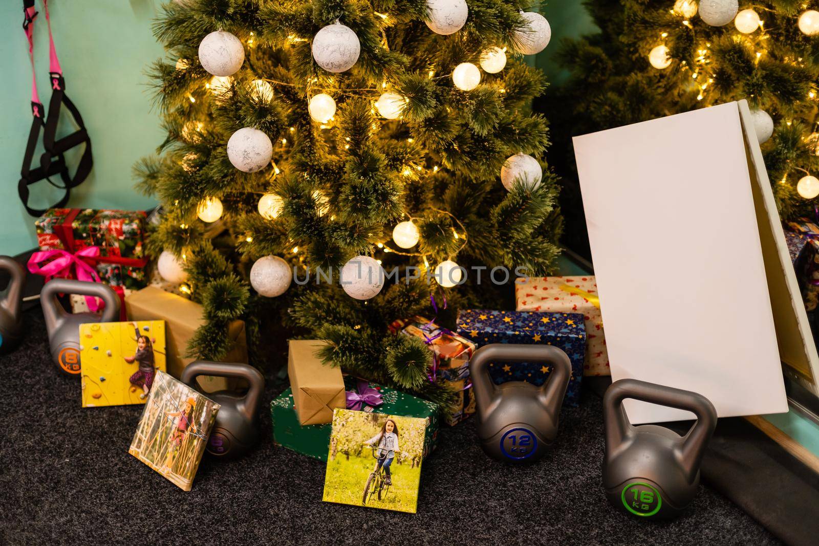 Christmas gift photo canvas holiday