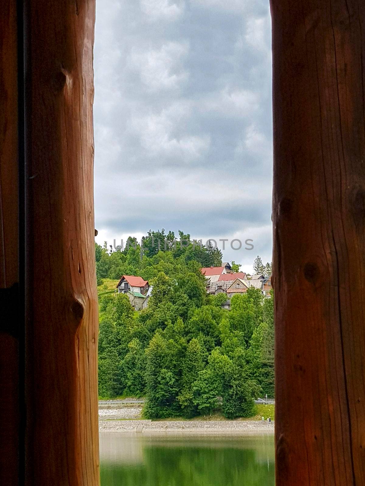 Fuzine is a tourist destination in Croatia. The village is located around a large lake. Located in the mountainous part of Croatia.