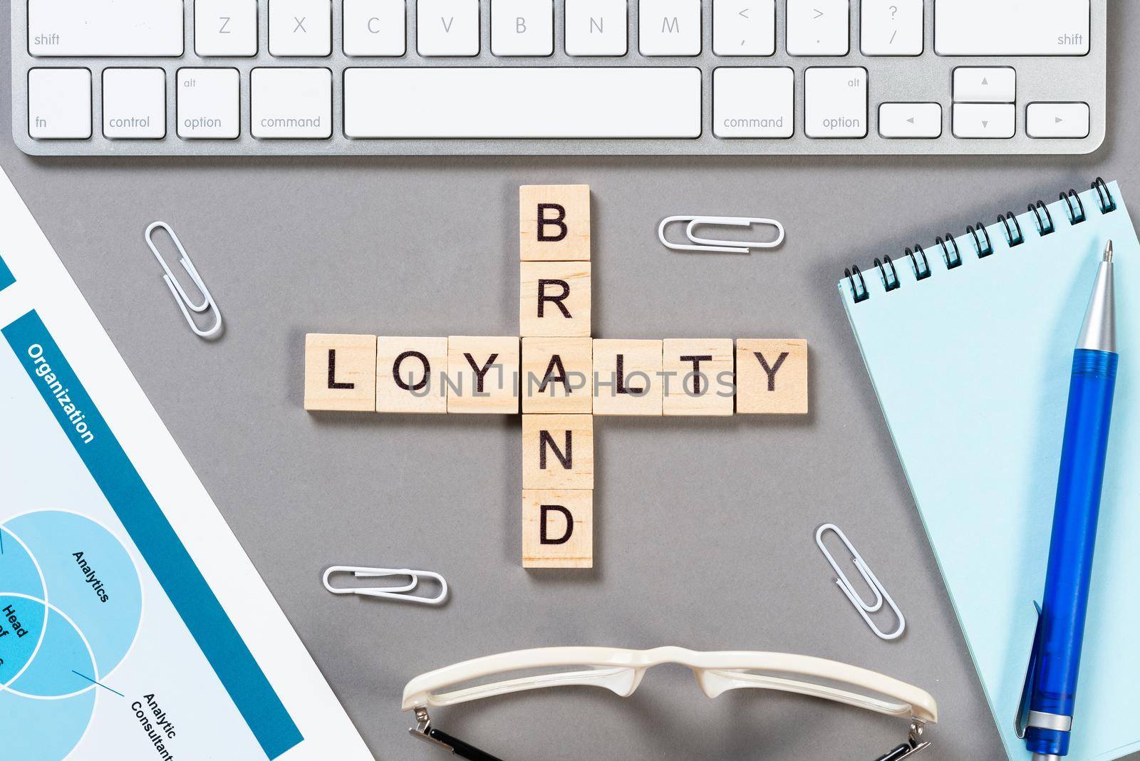 Brand loyalty concept with words by adam121