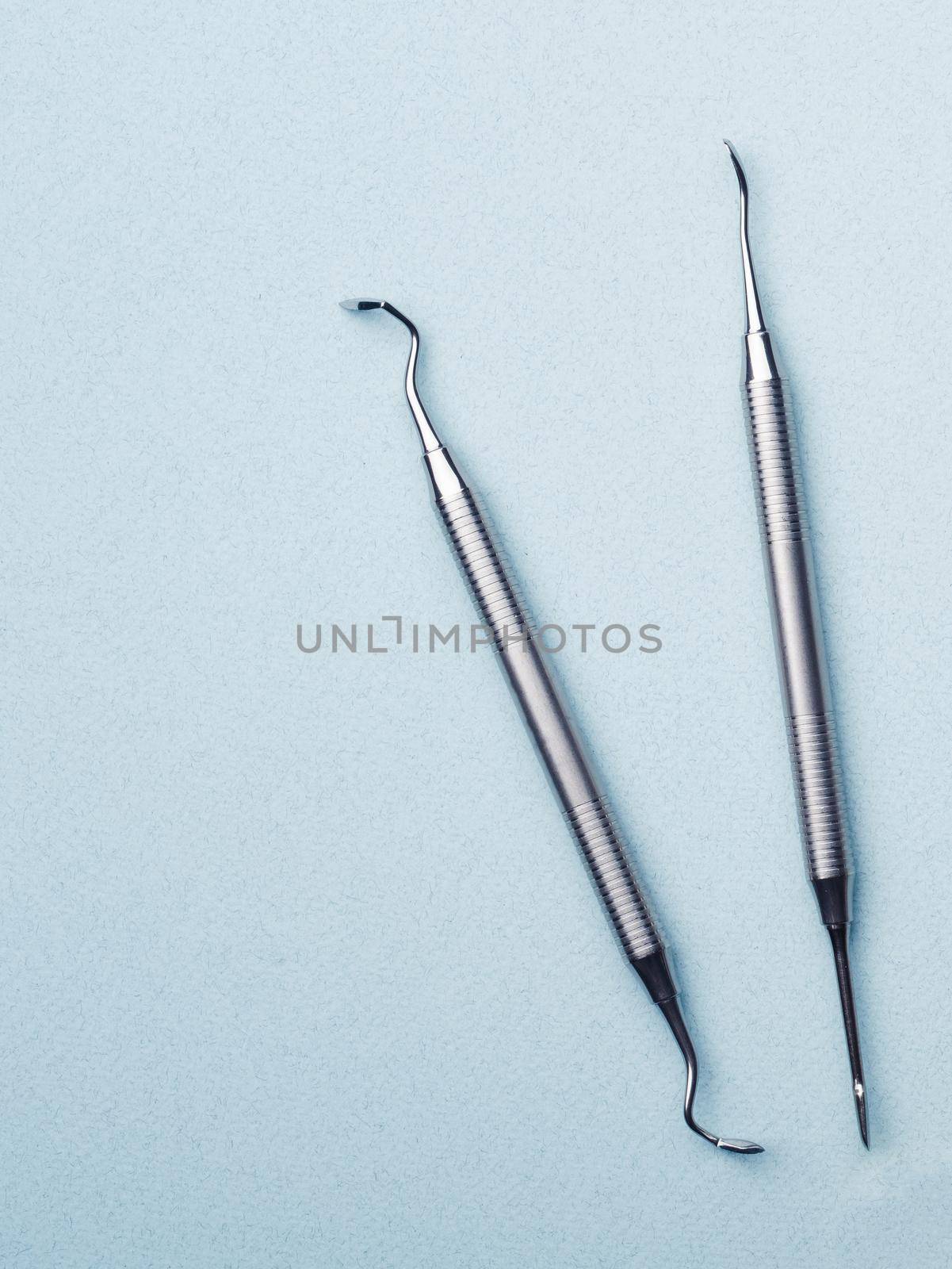Metal dental tools by GekaSkr