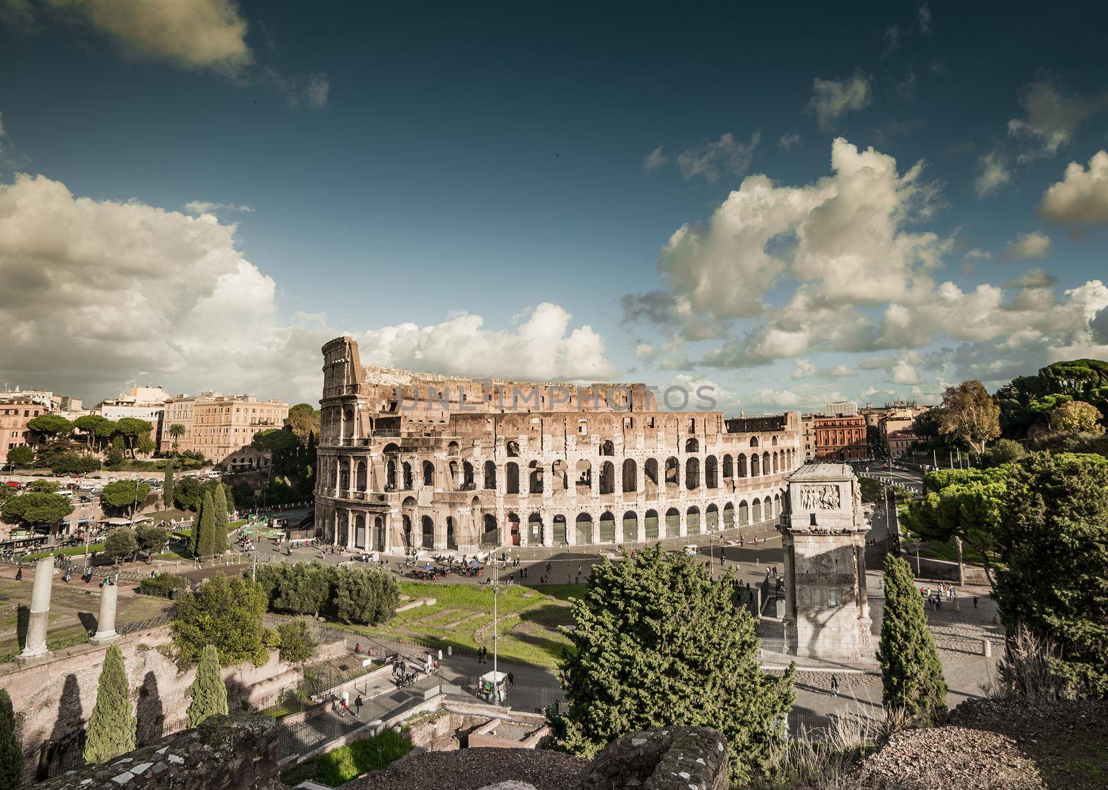 Colosseum in Rome, Italy