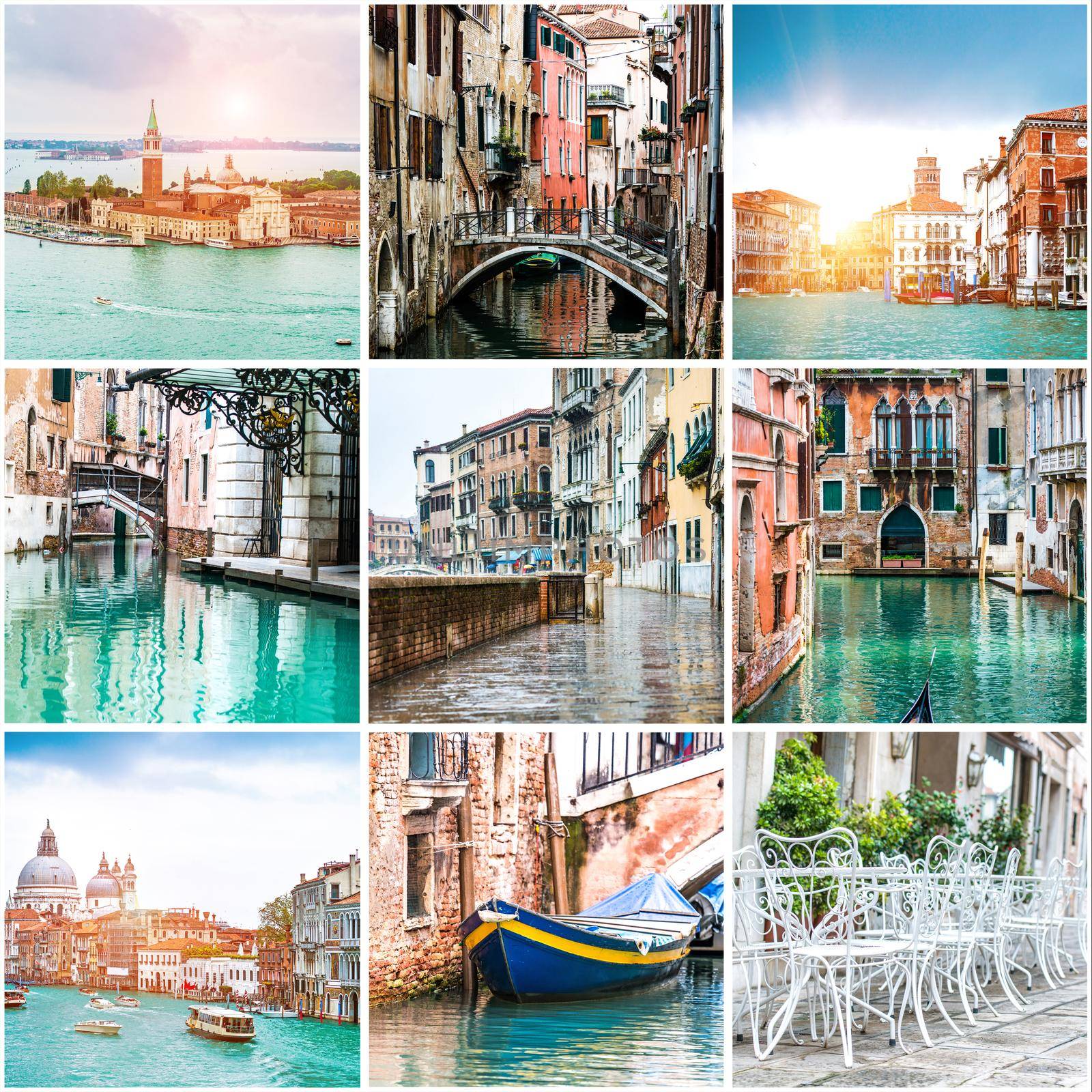 Collage of photos from Venice by tan4ikk1