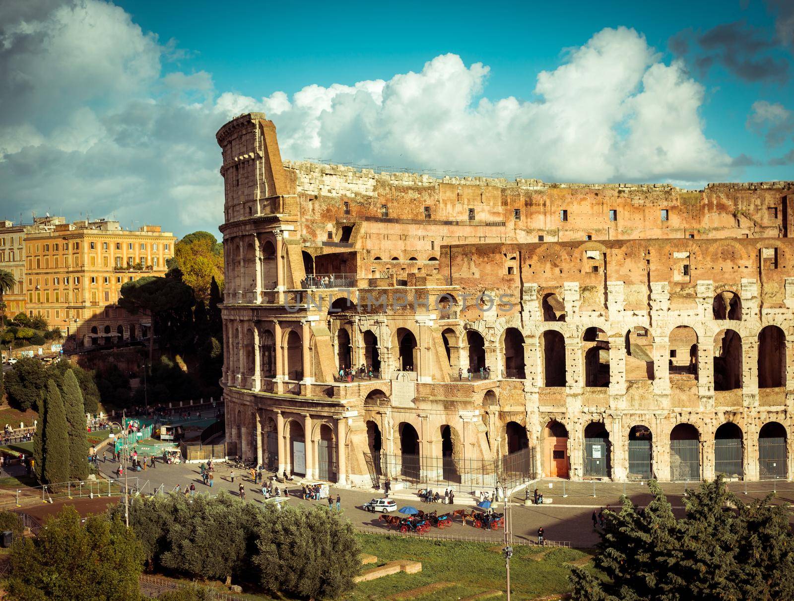 Colosseum in Rome, Italy