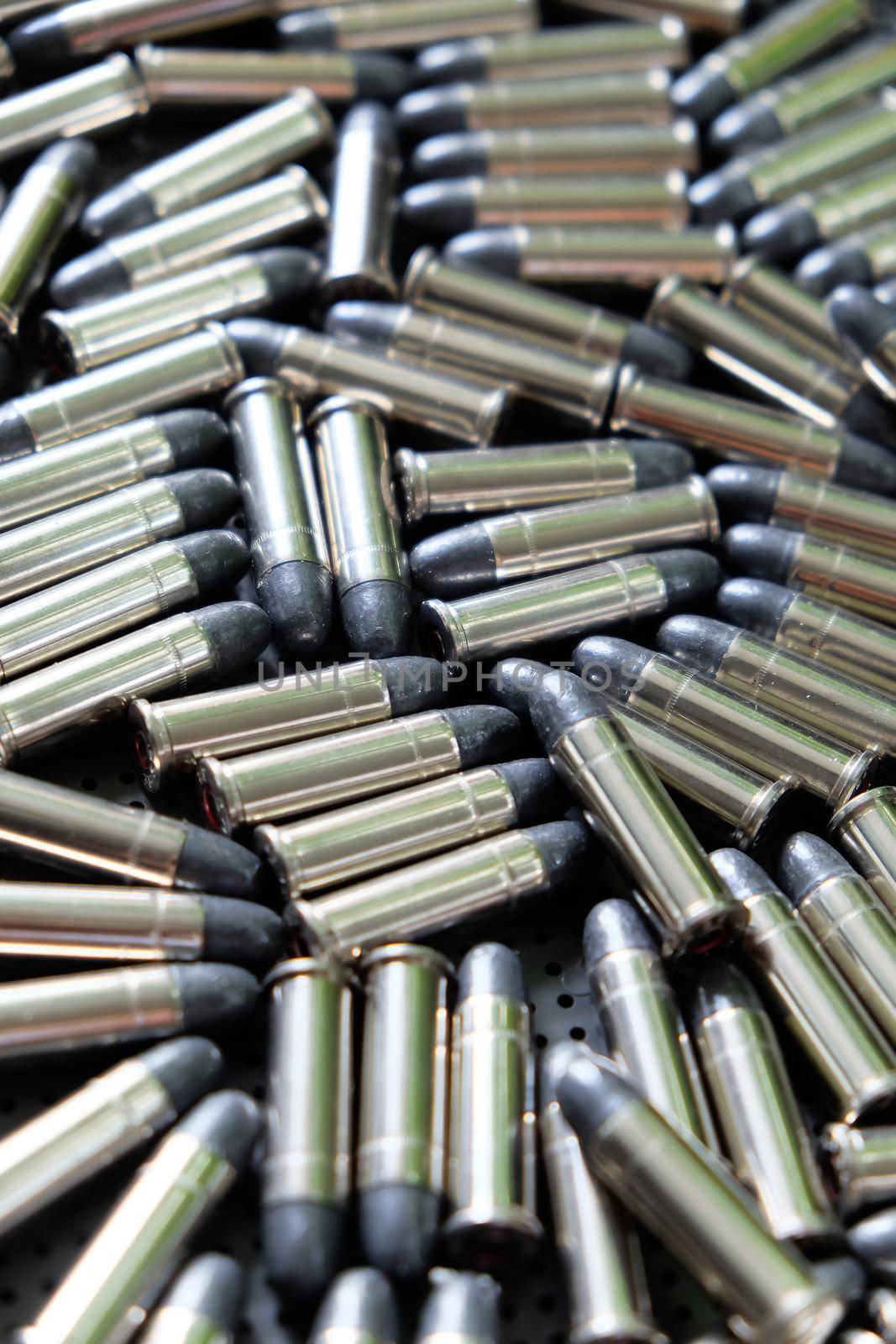 Image of Cartridges of .38 pistols ammo.