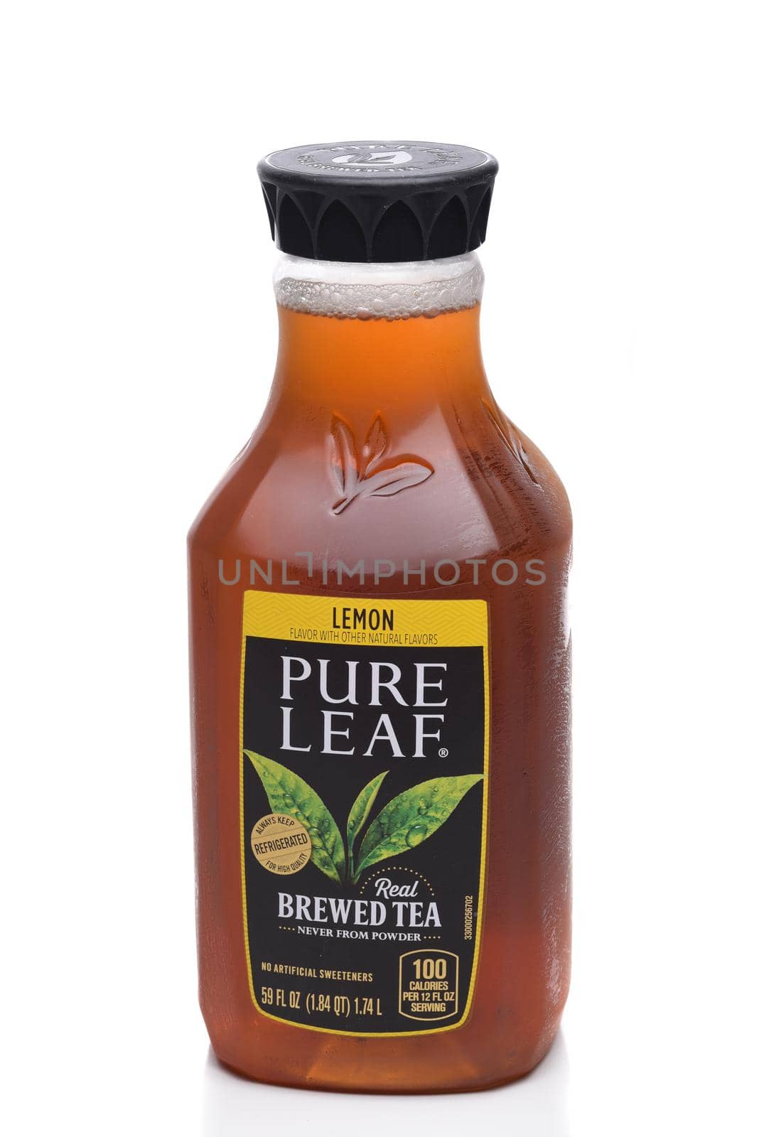 IRVINE, CALIFORNIA - 25 MAY 2020: A bottle of Pure Leaf Lemon Real Brewed Tea. by sCukrov
