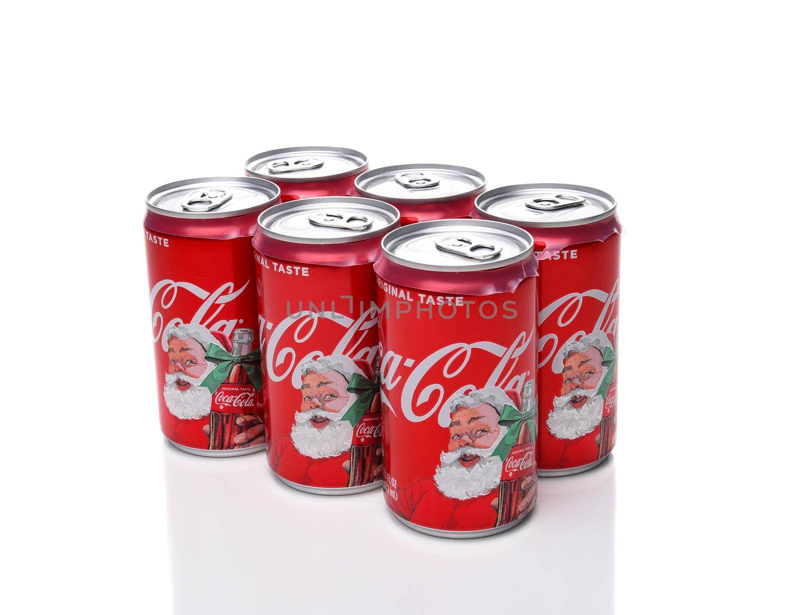 A Six Pack of Coca-Cola Christmas Cans by sCukrov