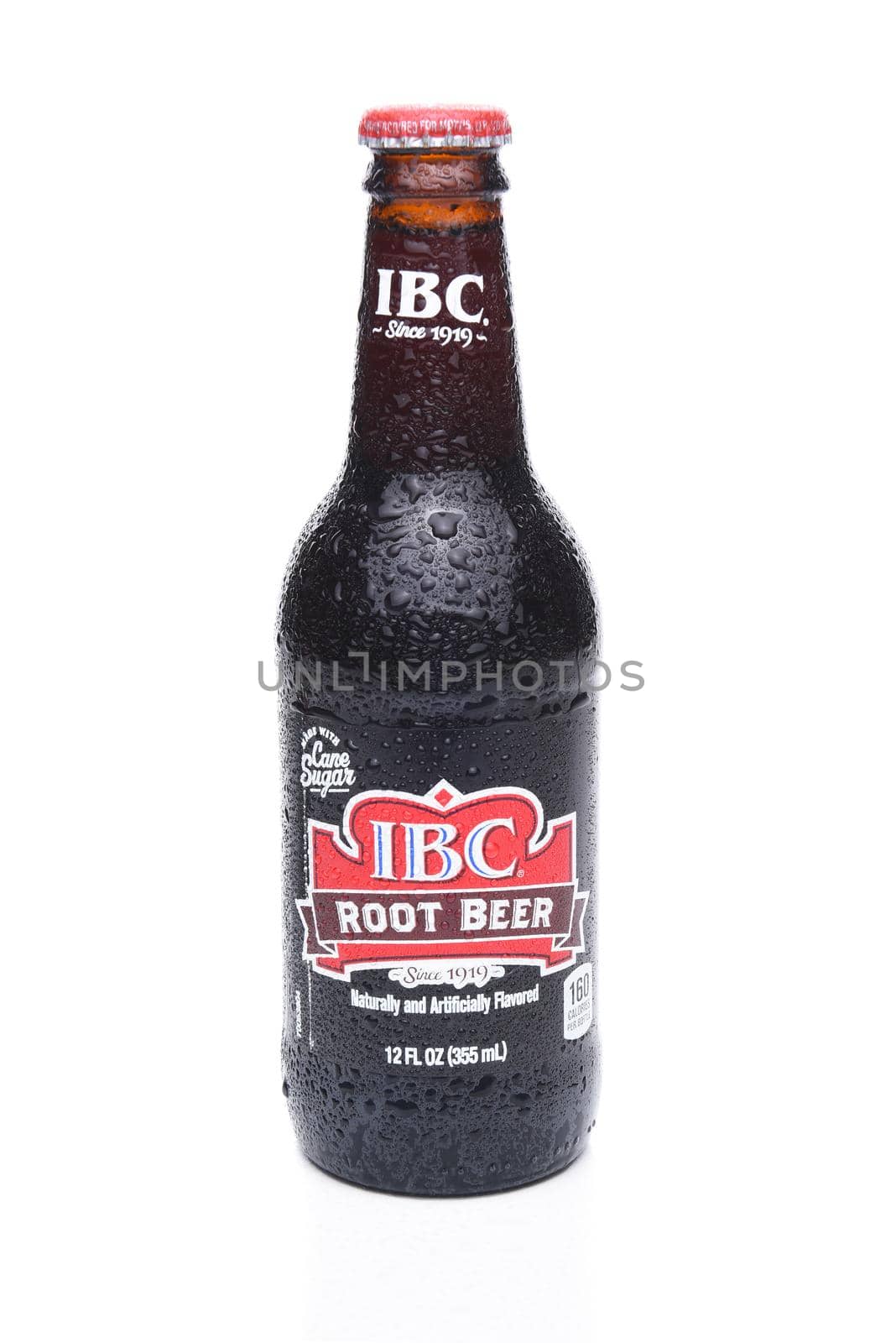 IRVINE, CA - MAY 31, 2017: IBC Root Beer bottles. IBC Root Beer was founded in 1919 by the Griesedieck family. by sCukrov