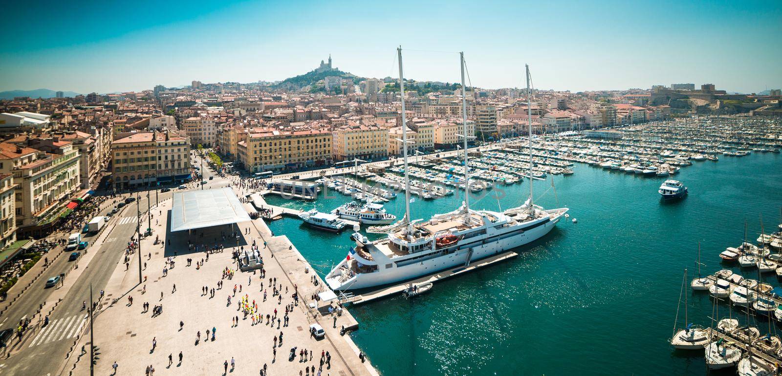 sea-port of Marseille by tan4ikk1