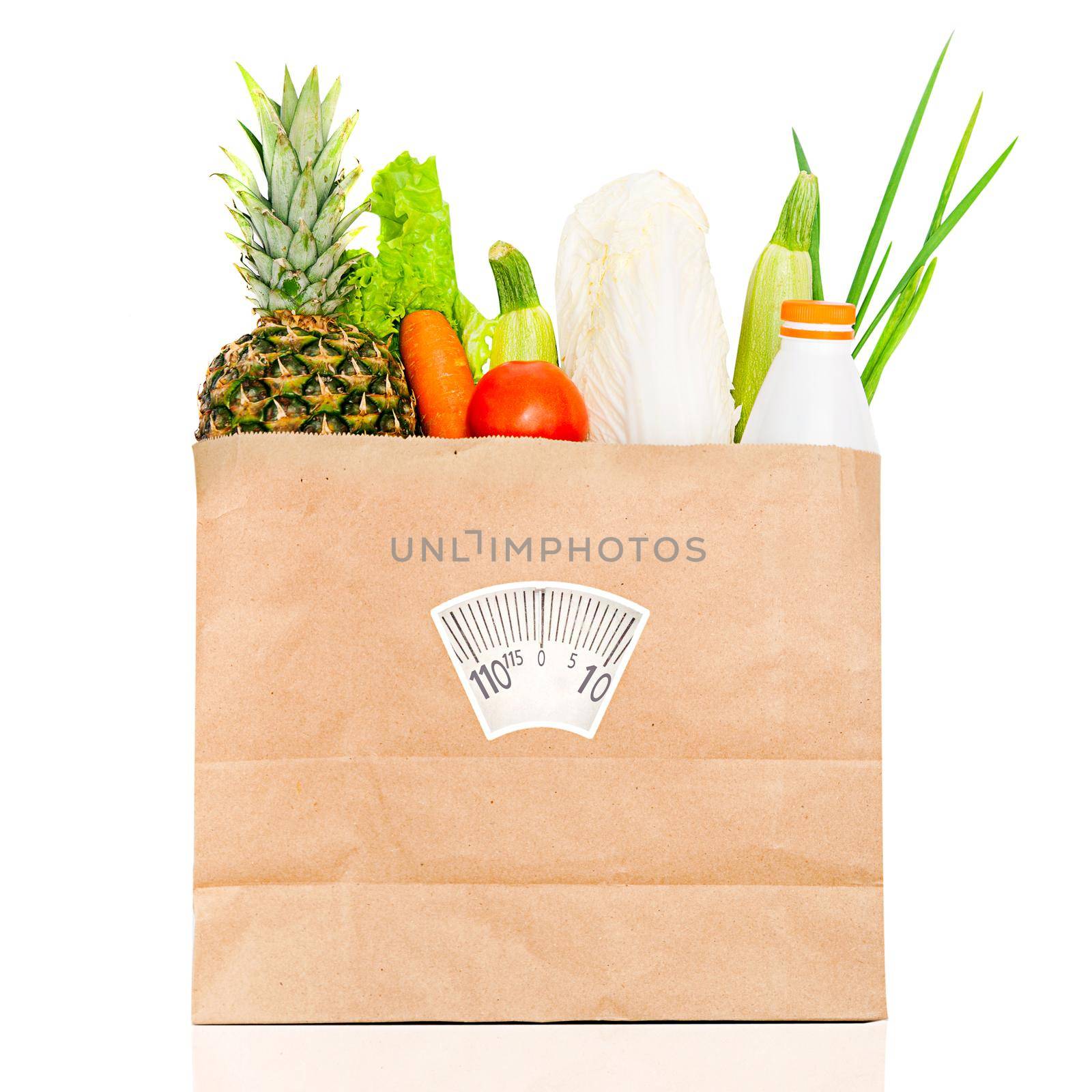 Fresh food in a paper bag by tan4ikk1