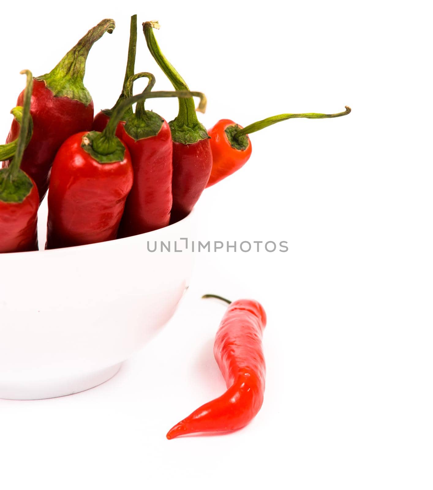 Red chili peppers by tan4ikk1