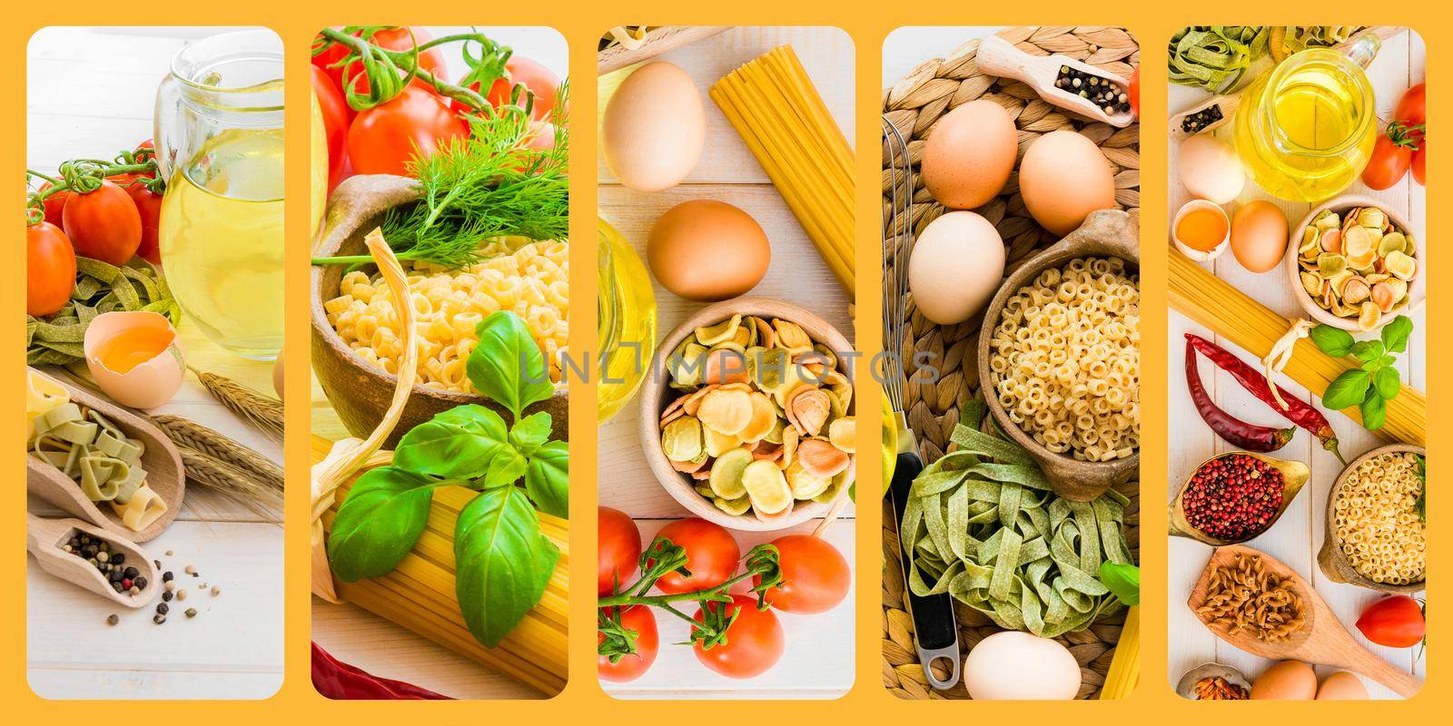 photo collage of pasta by tan4ikk1