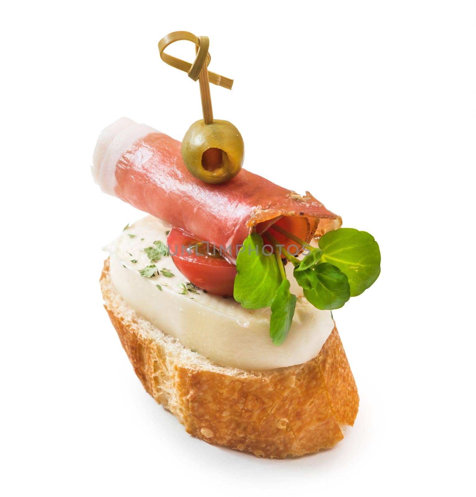 pintxos with cheese and jamon by tan4ikk1
