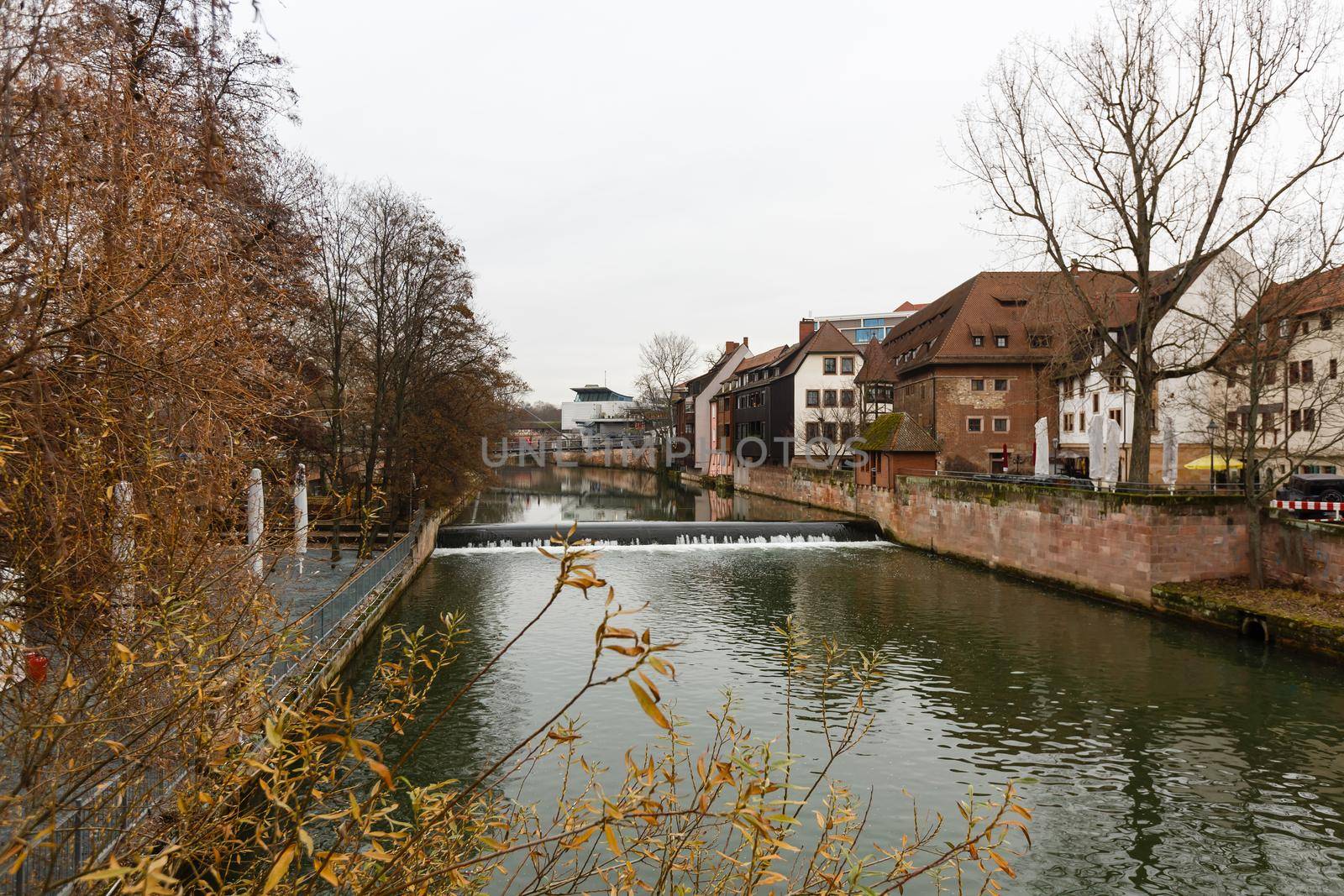 Nuremberg, Germany, old town houses, cityscape